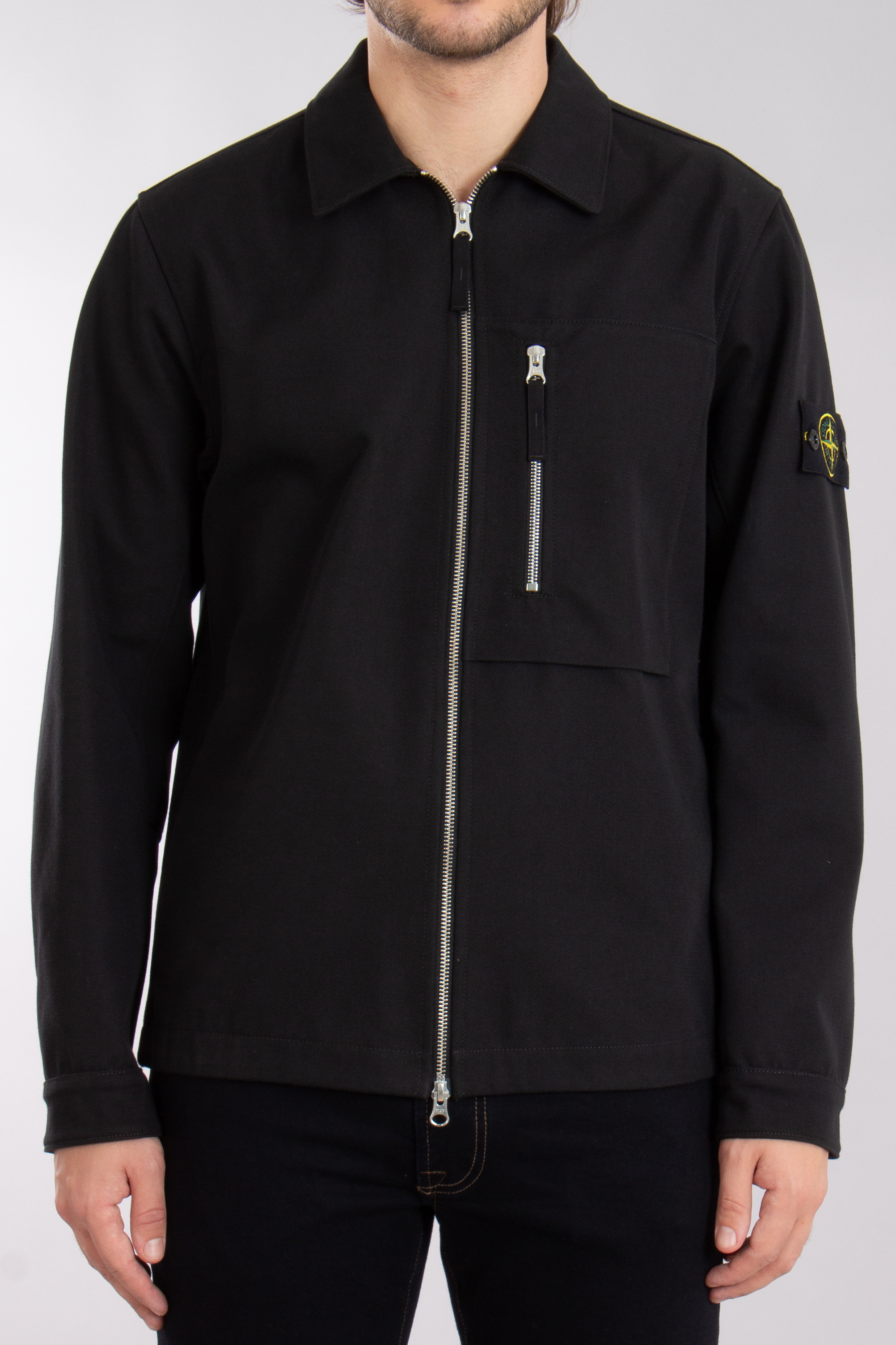 STONE ISLAND Cotton-Nylon Drill Overshirt