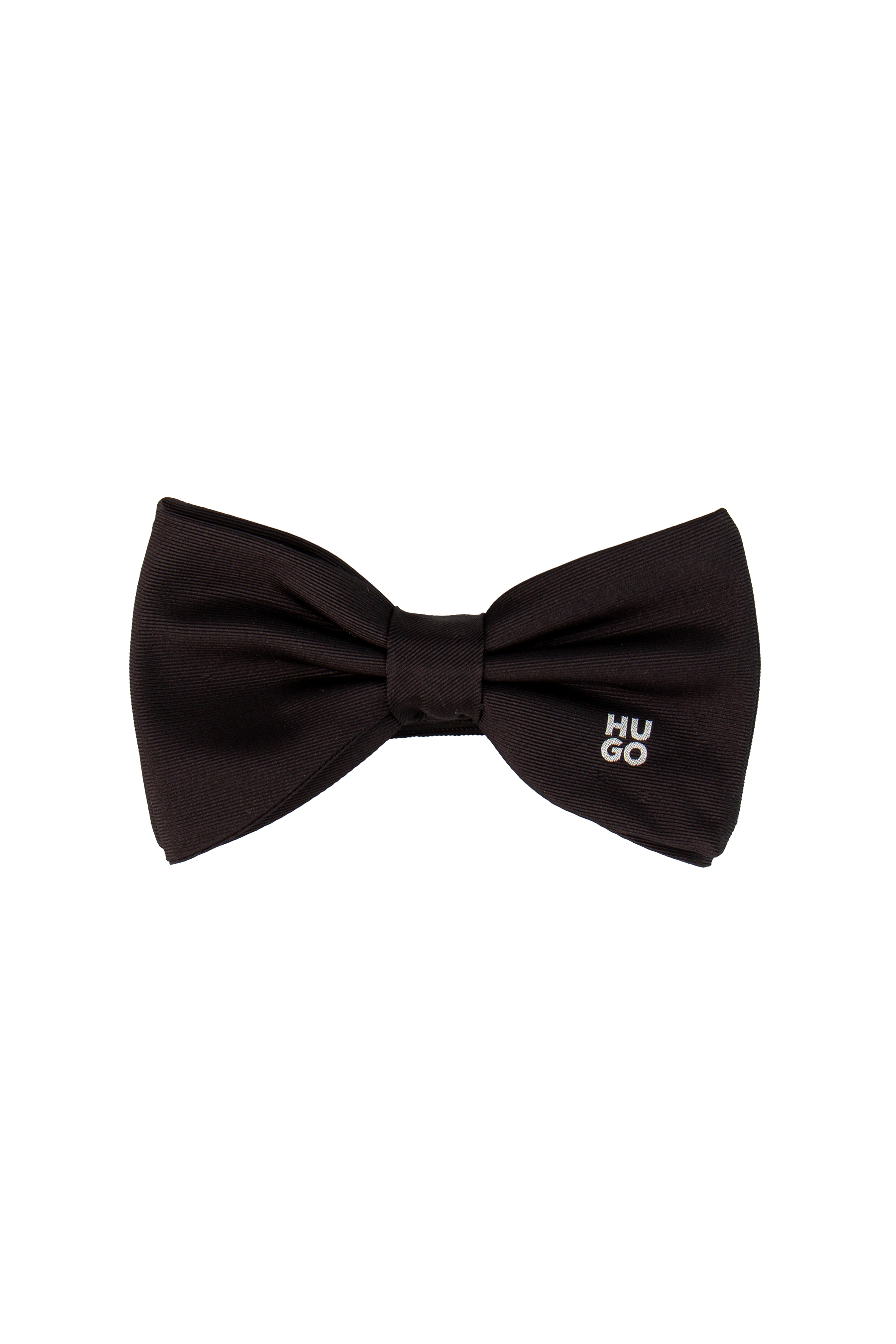 HUGO Logo Silk Bow Tie