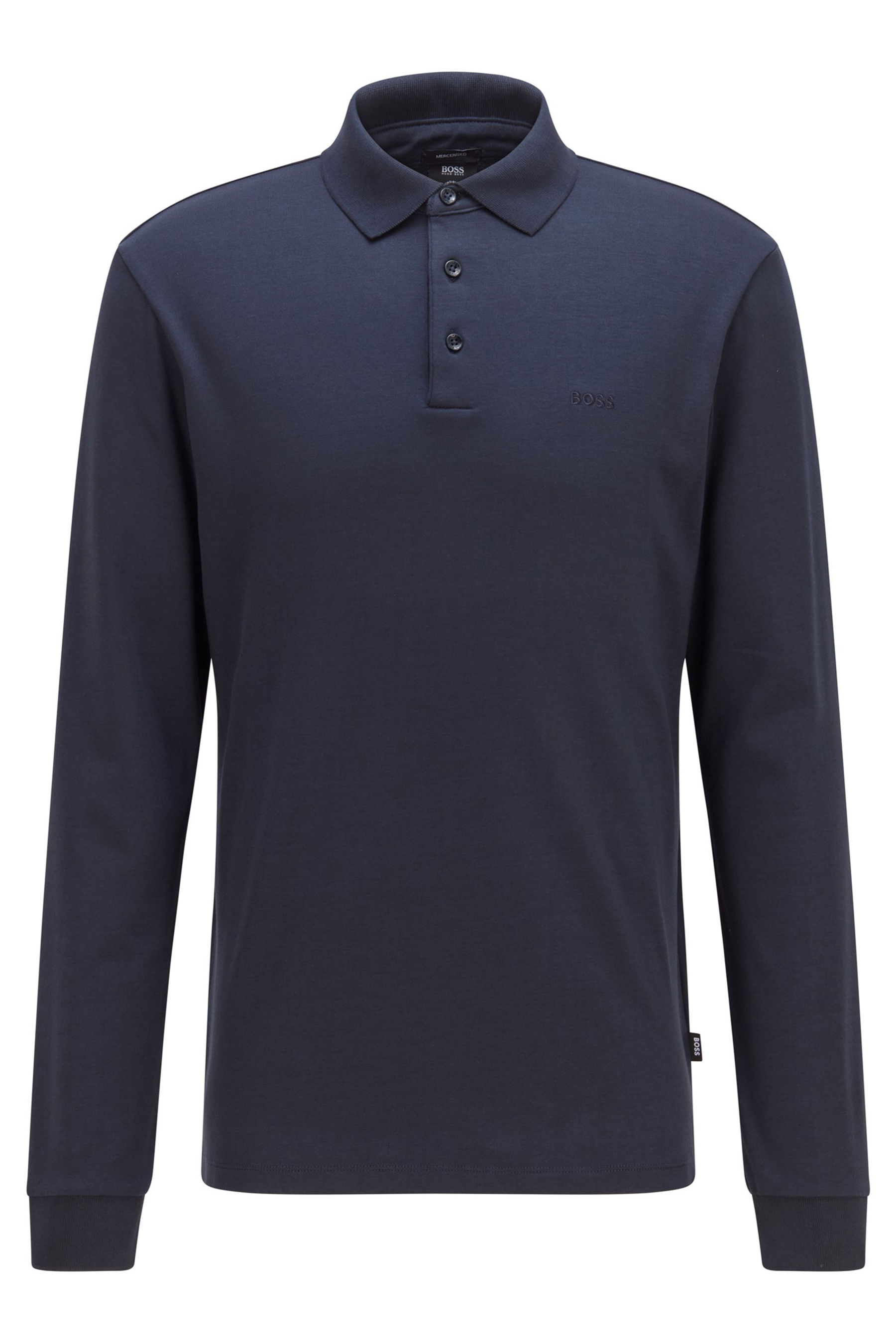 BOSS Embroidered Interlock-Cotton Polo Shirt Pado