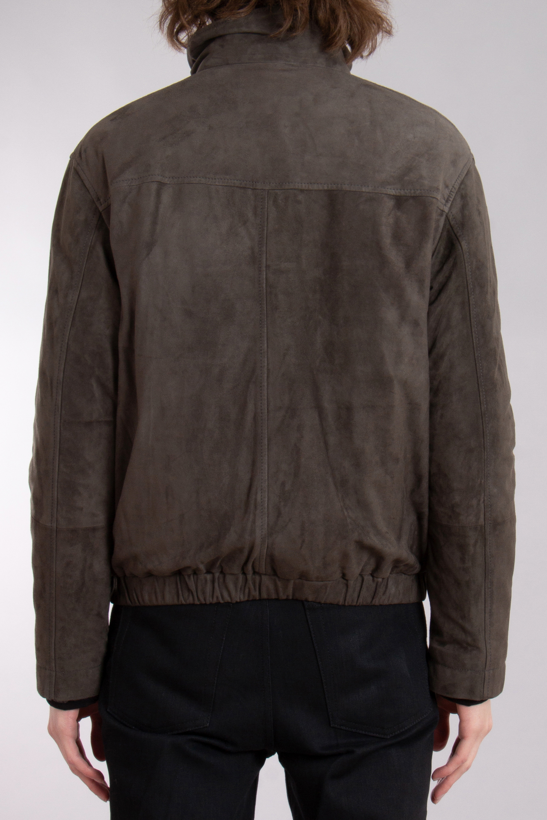 EMPORIO ARMANI 3-in-1 Goat Suede Jacket