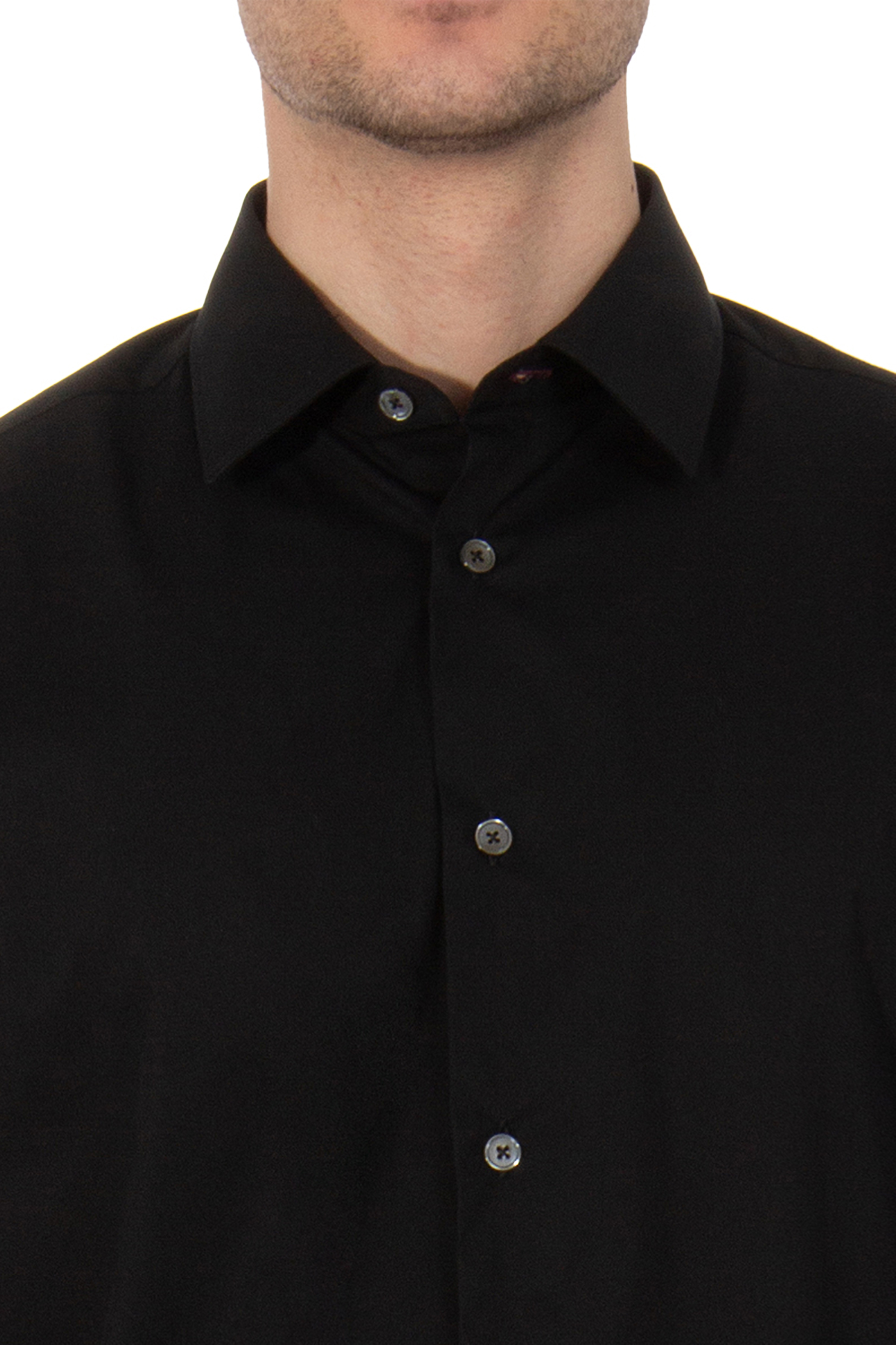 PAUL SMITH Cotton Nylon Stretch Business Shirt