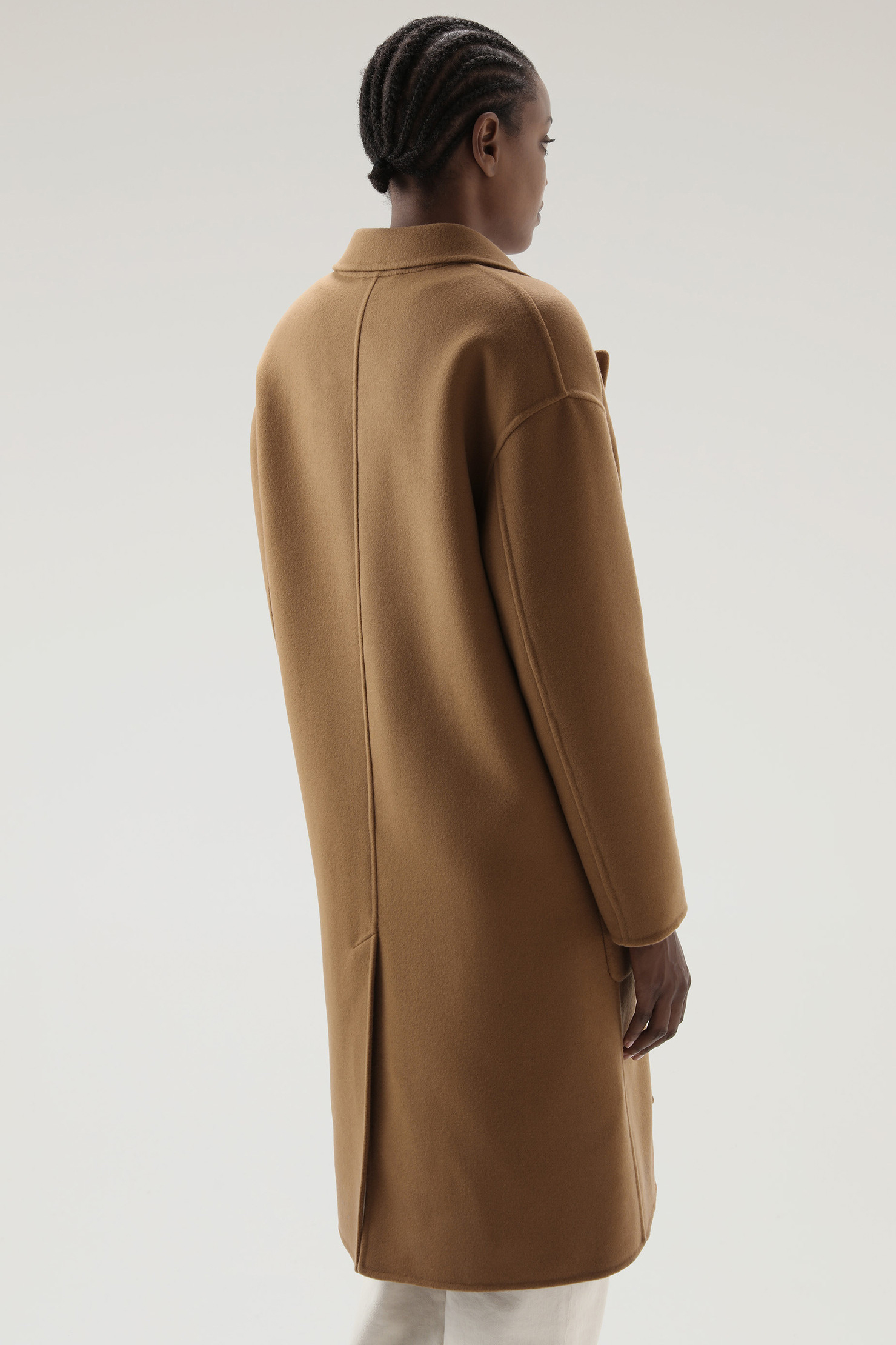 WOOLRICH Manteco Double Wool Coat 