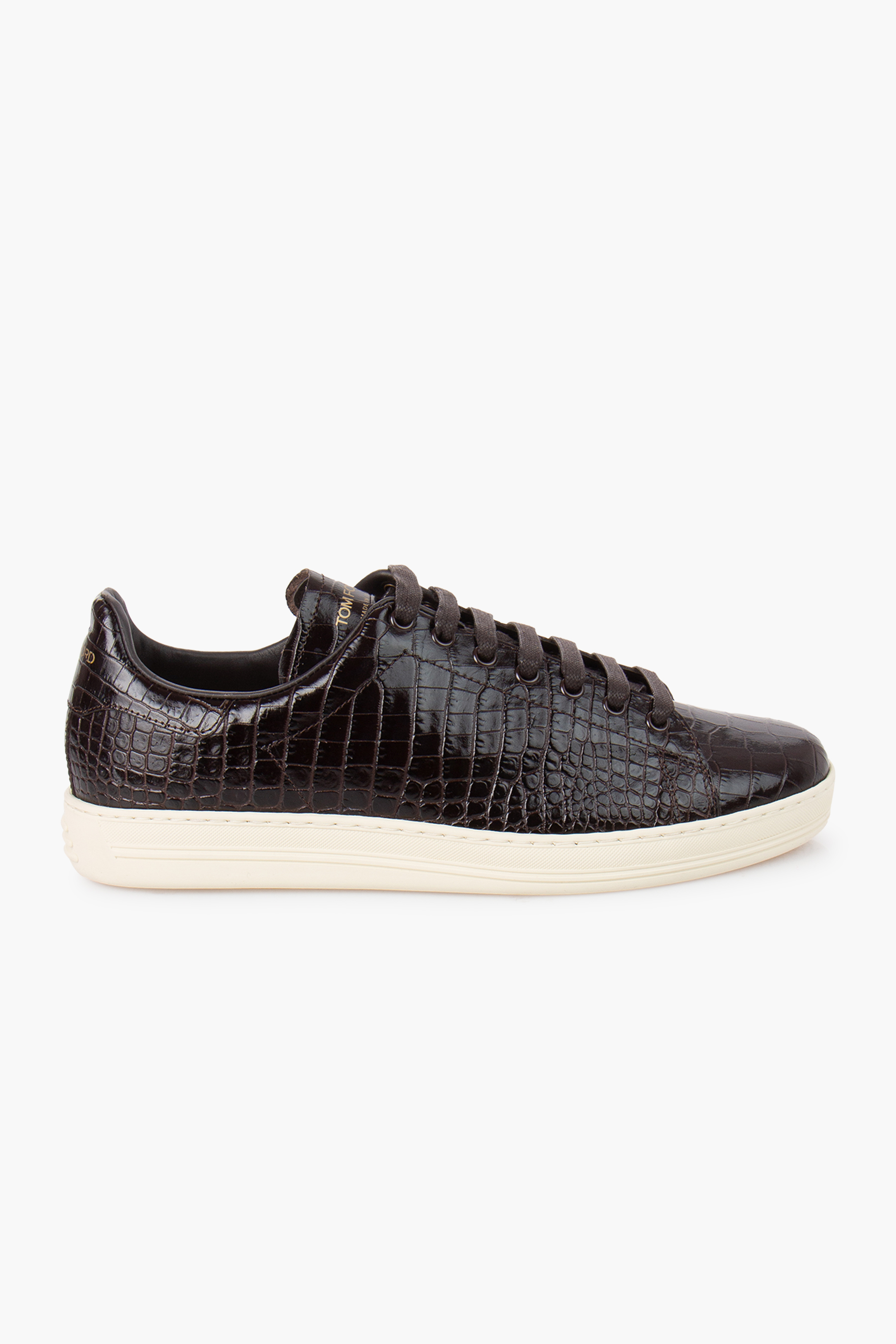 TOM FORD Printed Croc Leather Sneakers Warwick 