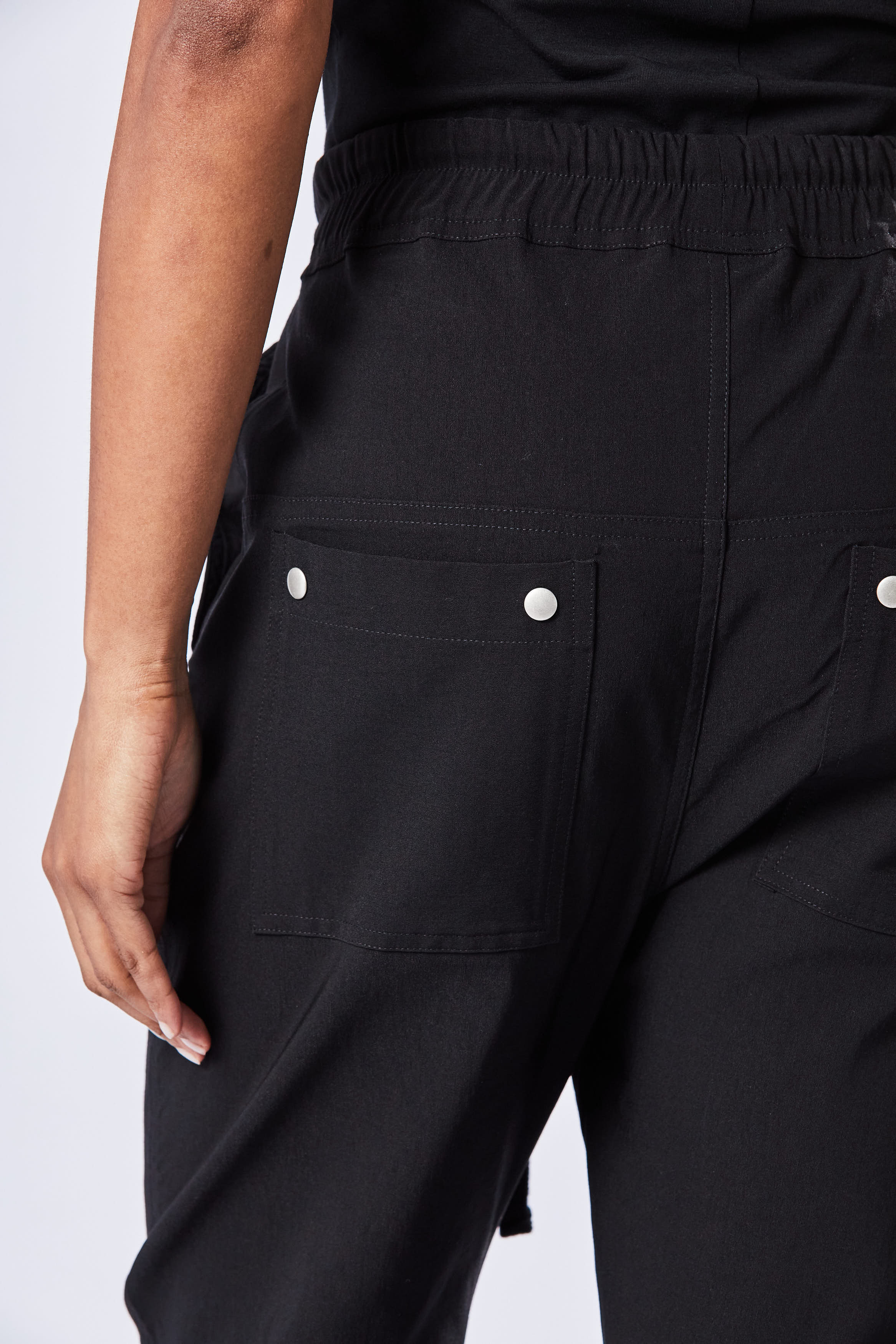 THOM KROM Dropped Crotch Stretch Fabric Pants 