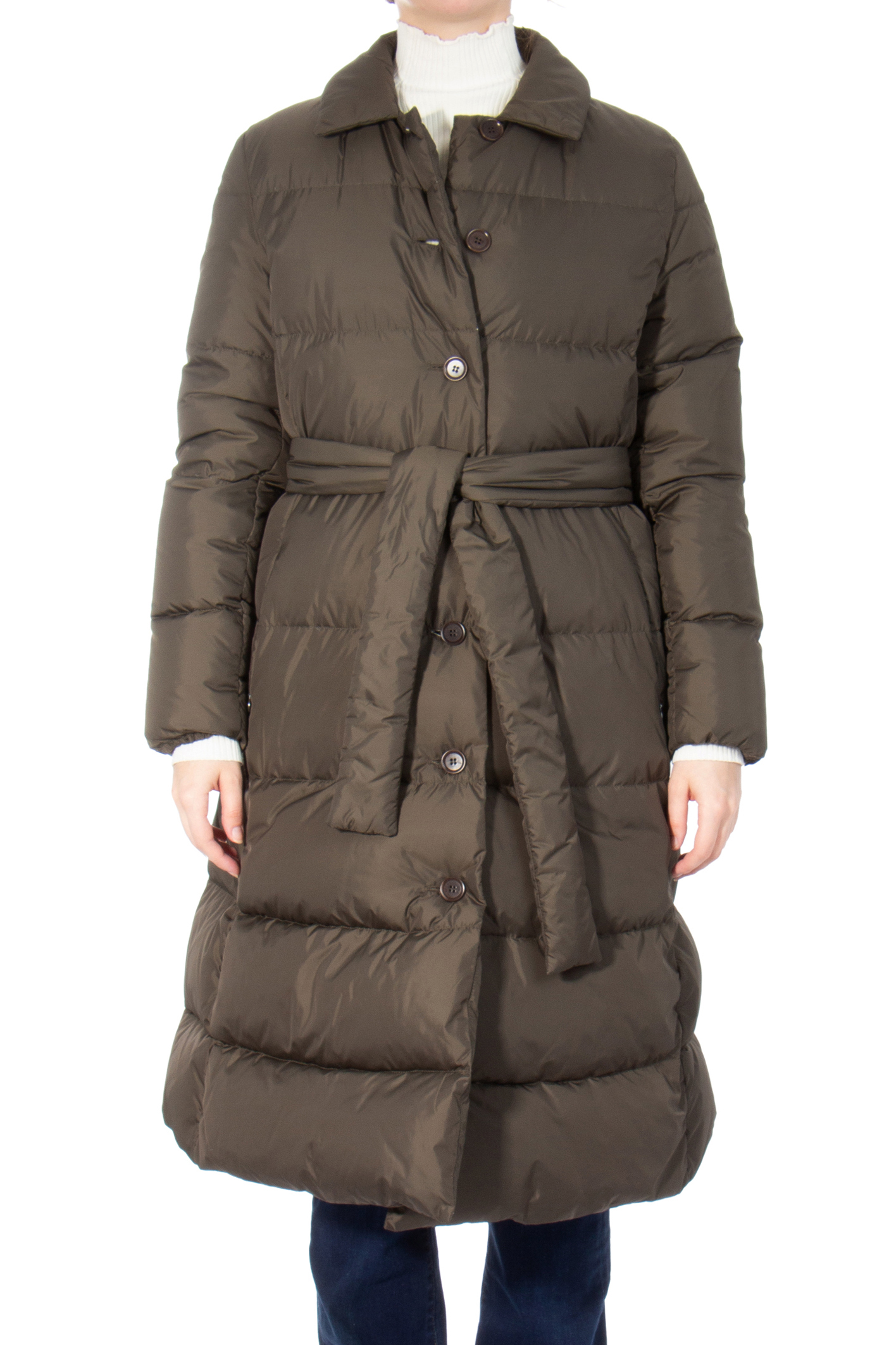 ASPESI Recycled Solid Fine Nylon Down Coat