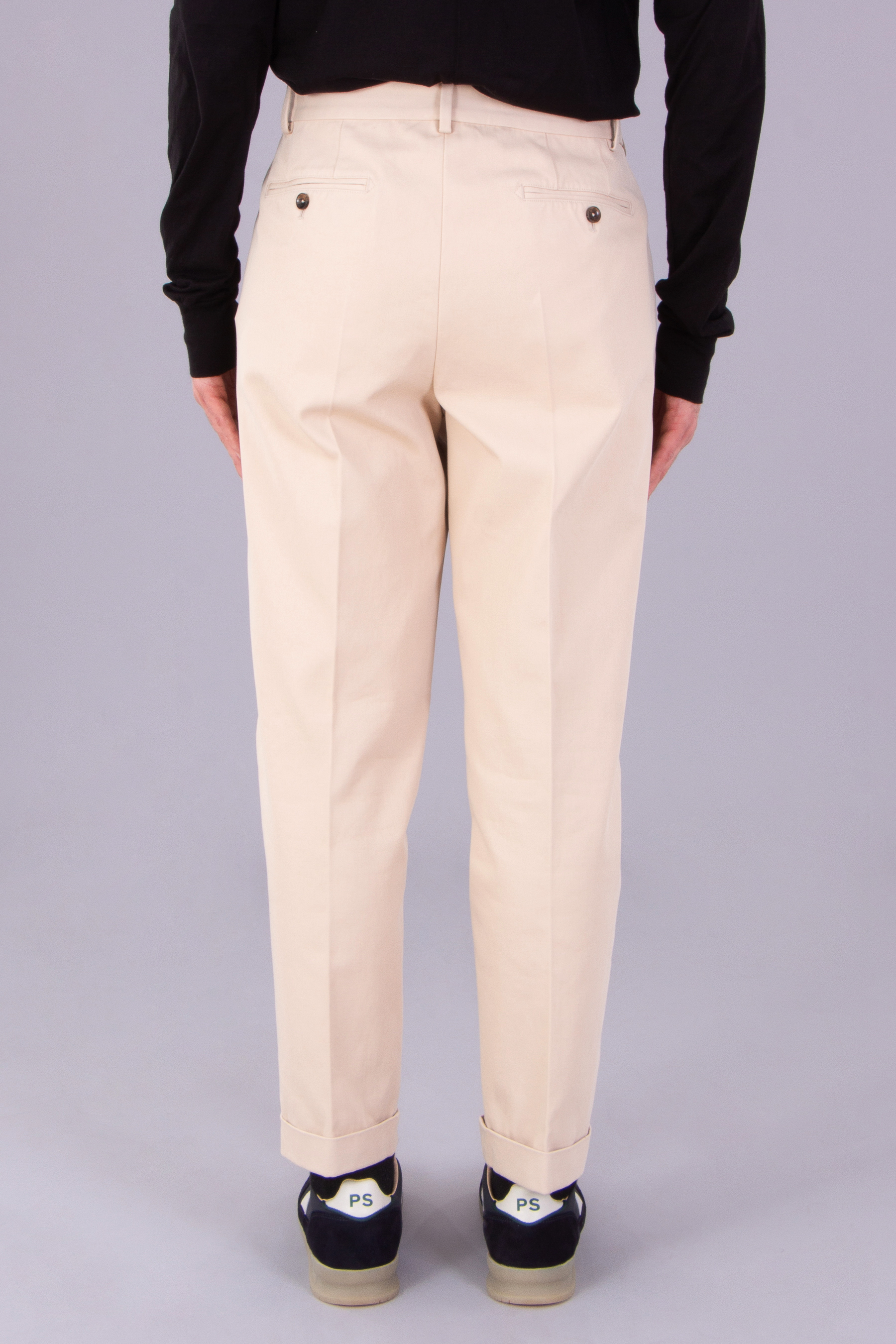 TOM FORD Organic Cotton Pleated Pants