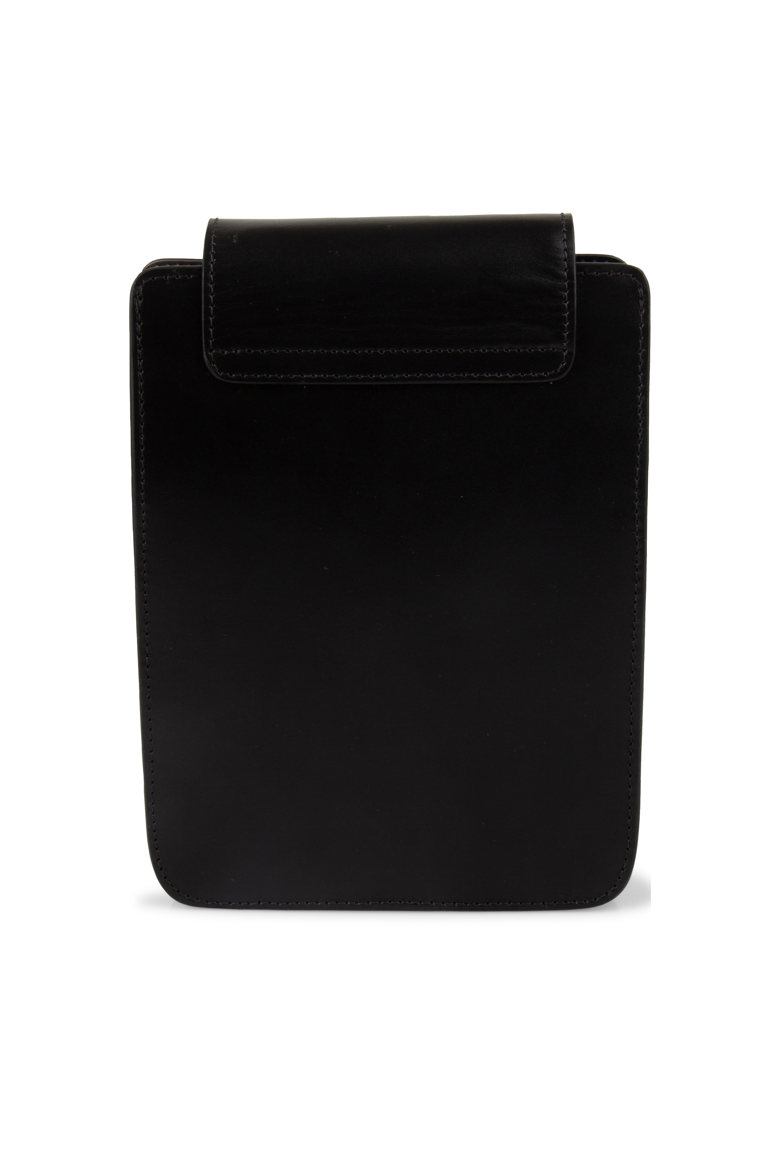 AMI Vertical Leather Pouch