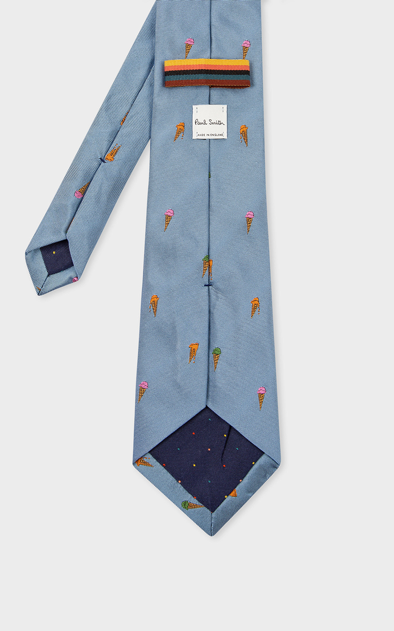 PAUL SMITH 'Ice Creams' Silk Tie