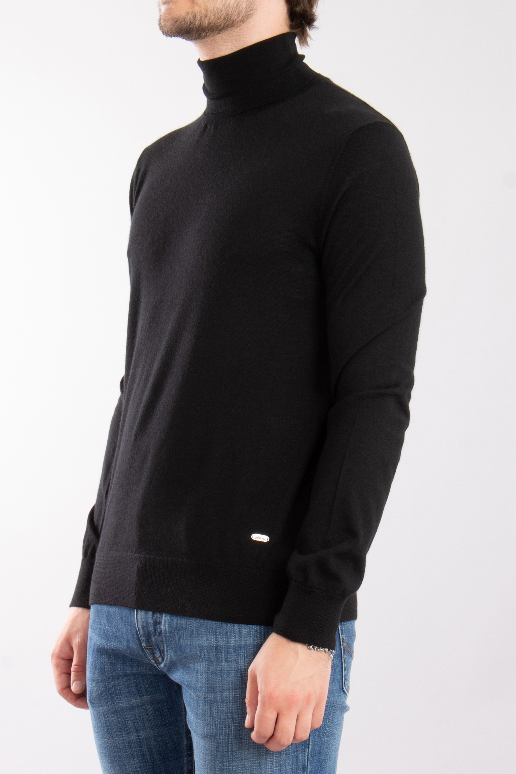 BRIONI Cashmere-Silk Blend Turtleneck Sweater