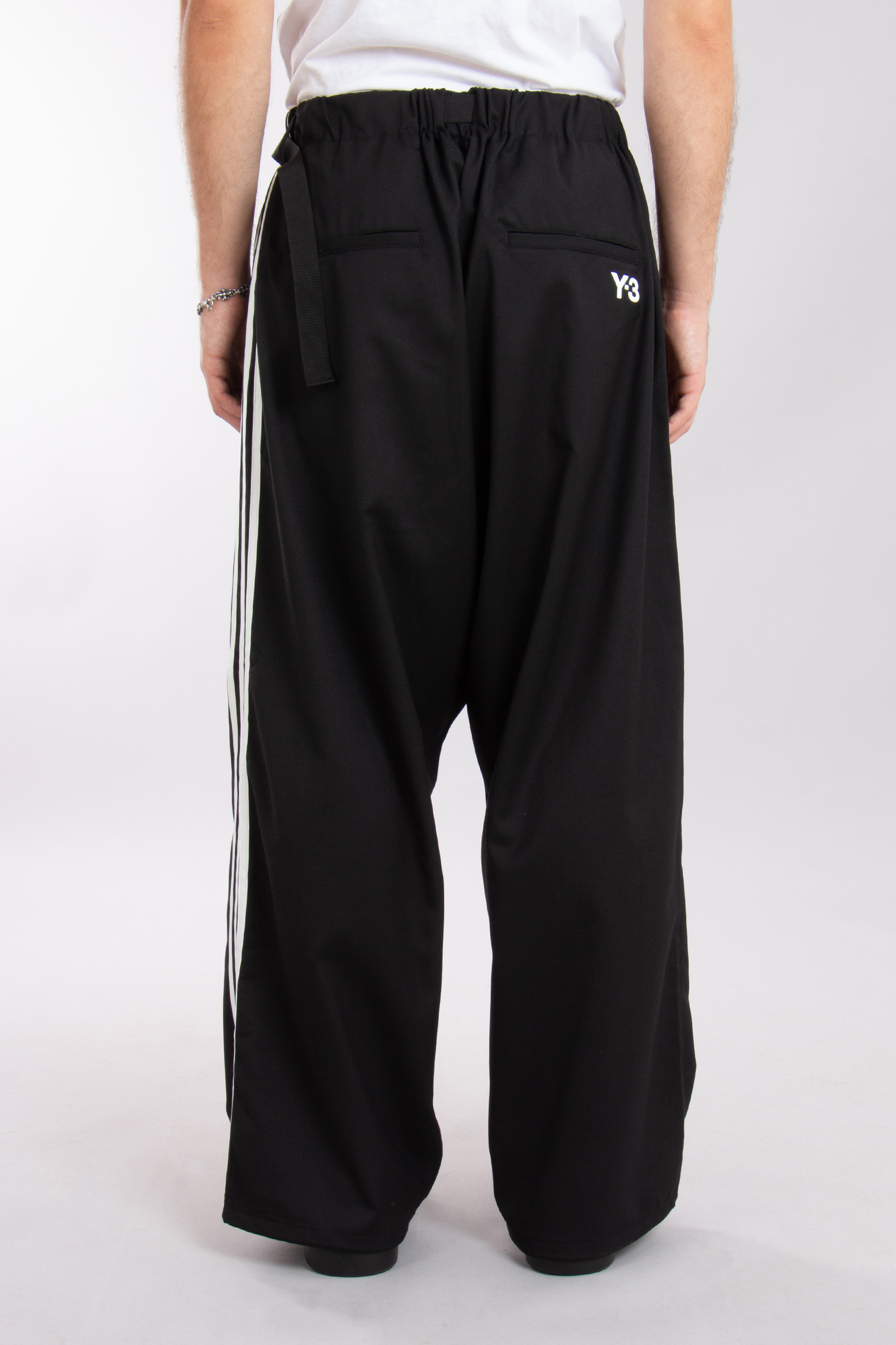 Y-3 Recycled Polyester-Wool Blend Track Pants