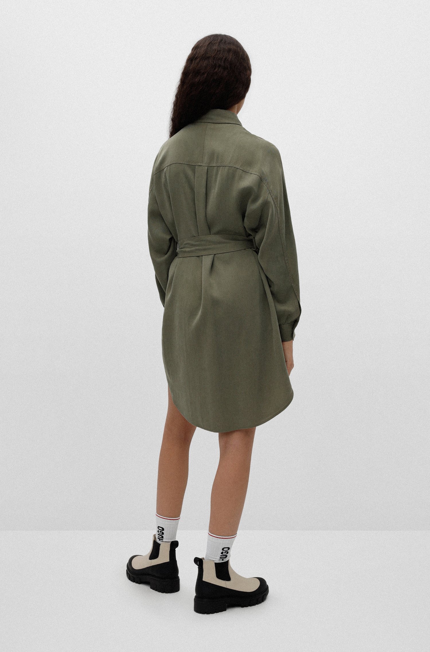 HUGO Lyocell Shirt Dress Kimova