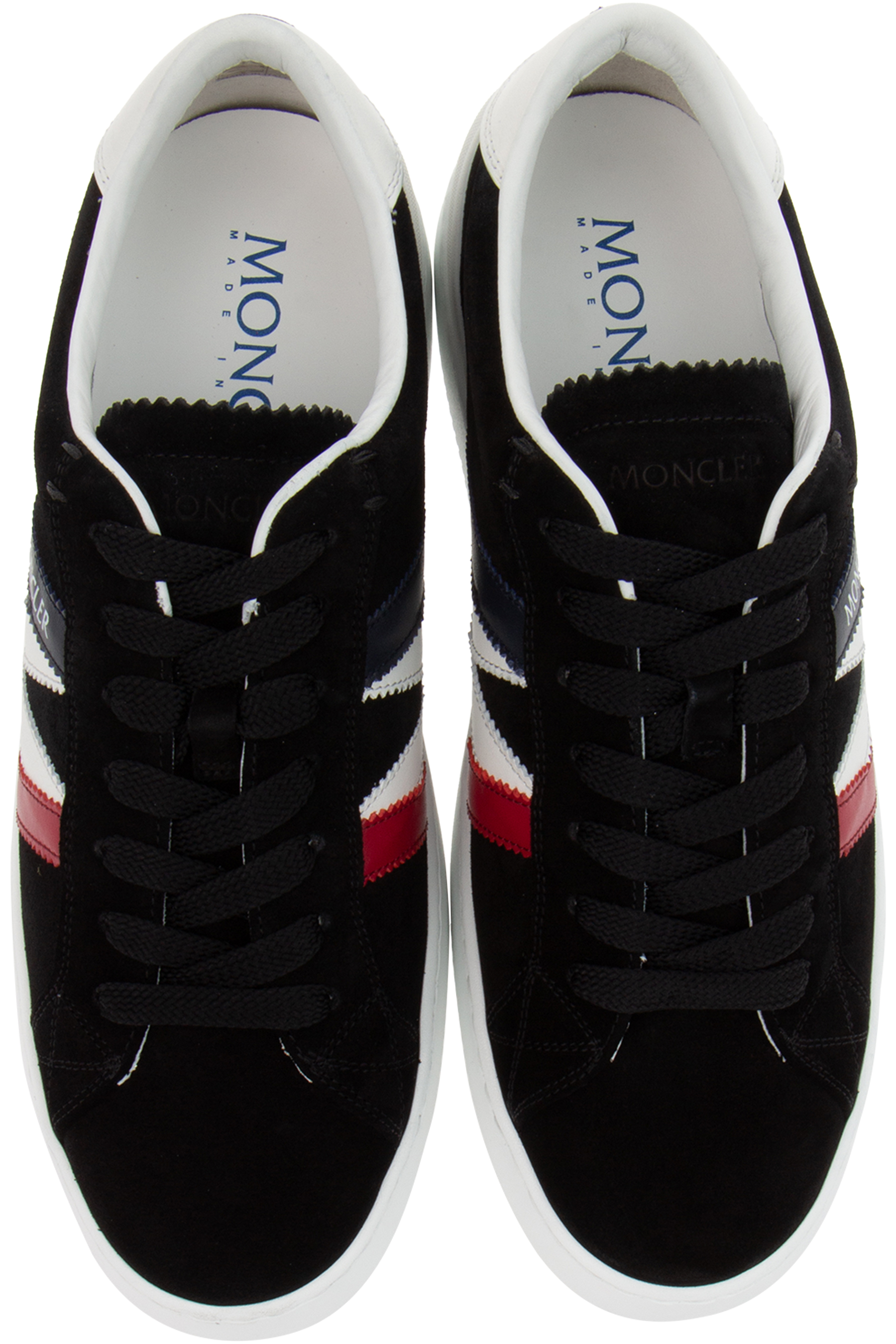 MONCLER Low Suede Sneakers Monaco M