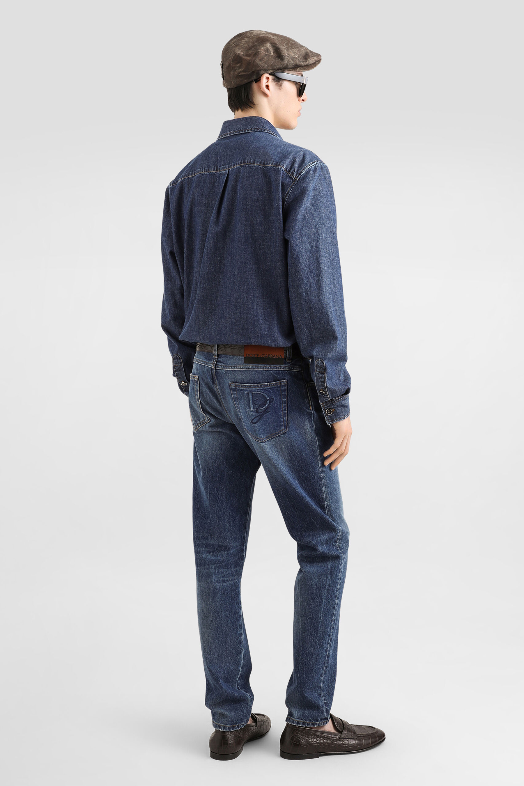 DOLCE & GABBANA Regular Fit Cotton Denim Jeans