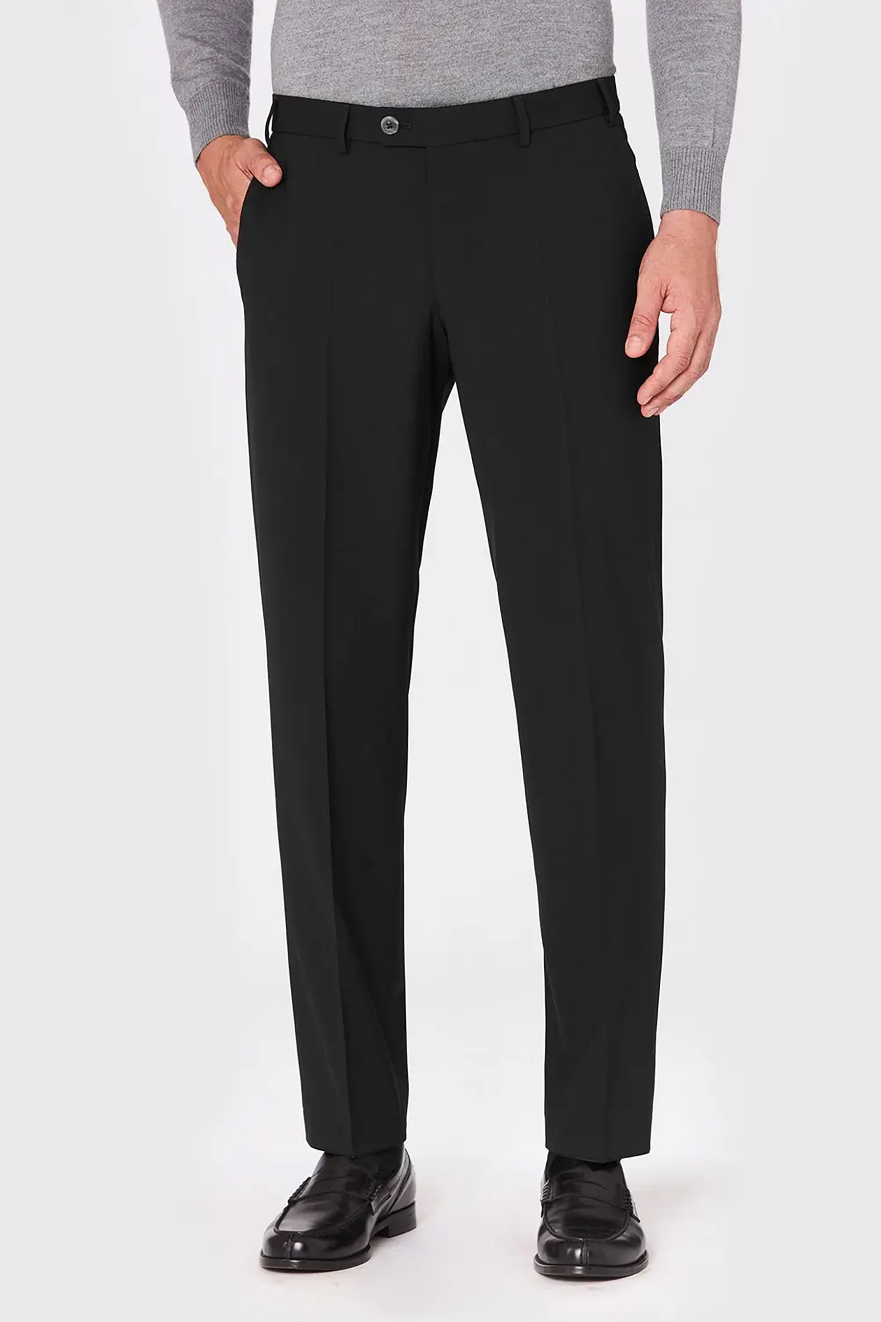 HILTL Virgin Wool Stretch Pants Piacenza