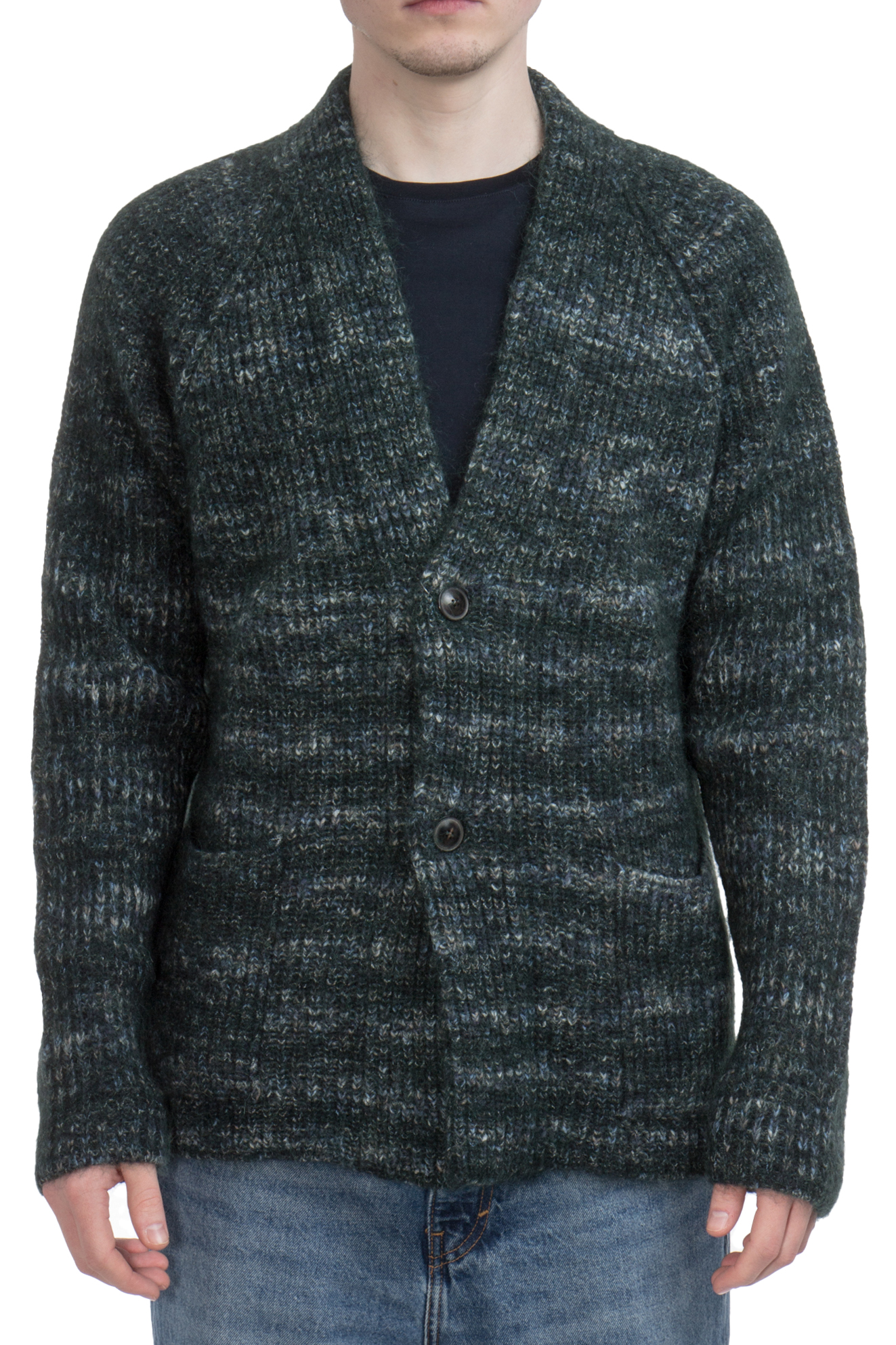 ROBERTO COLLINA Mohair Blend Cardigan