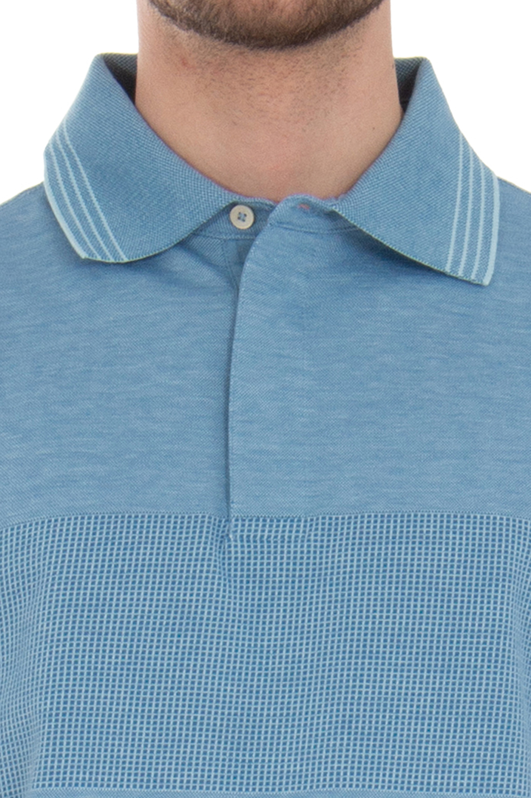 PAUL SMITH Jacquard Cotton Polo Shirt