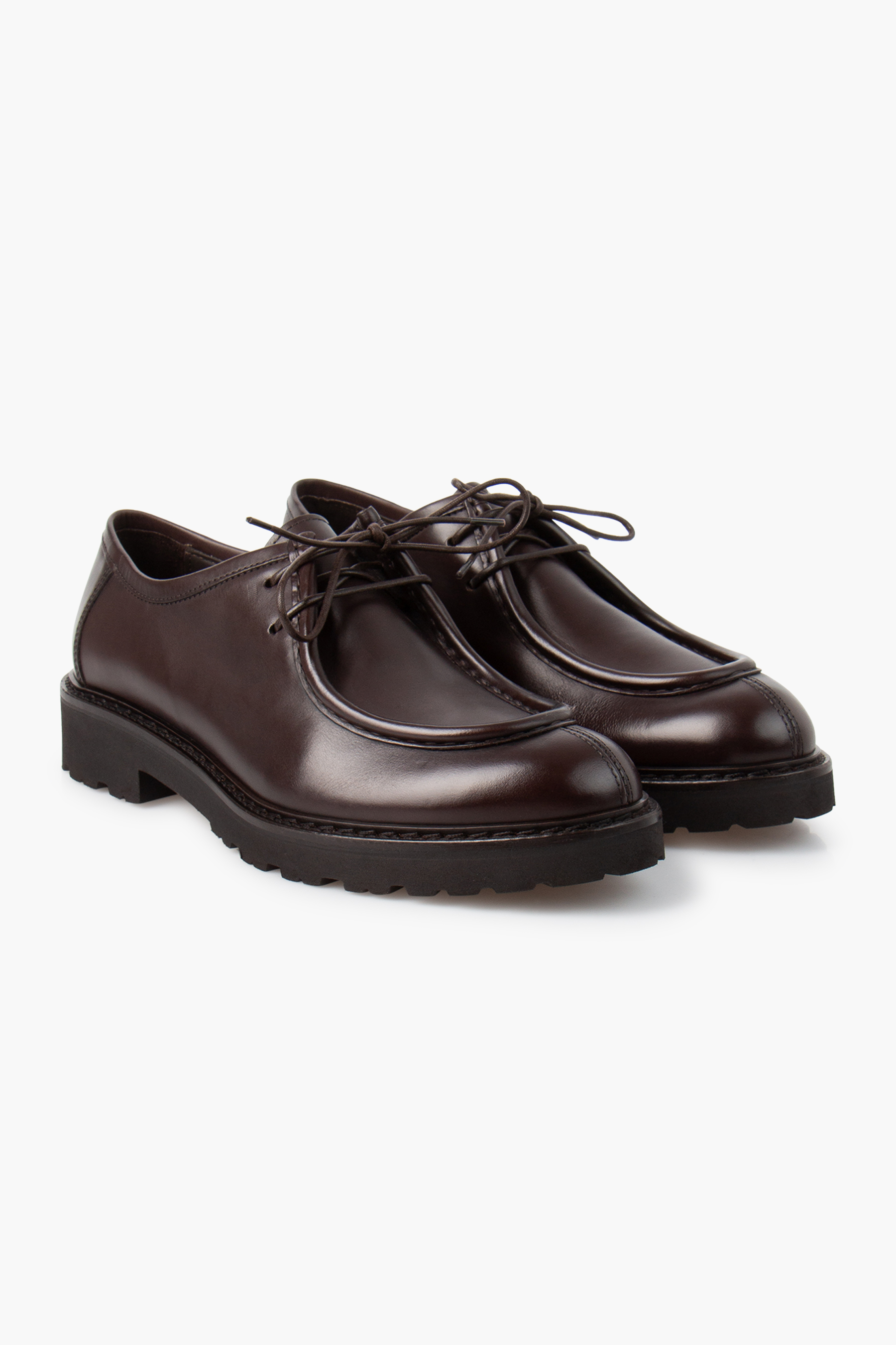 CANALI Buffed Calfskin Wallabees