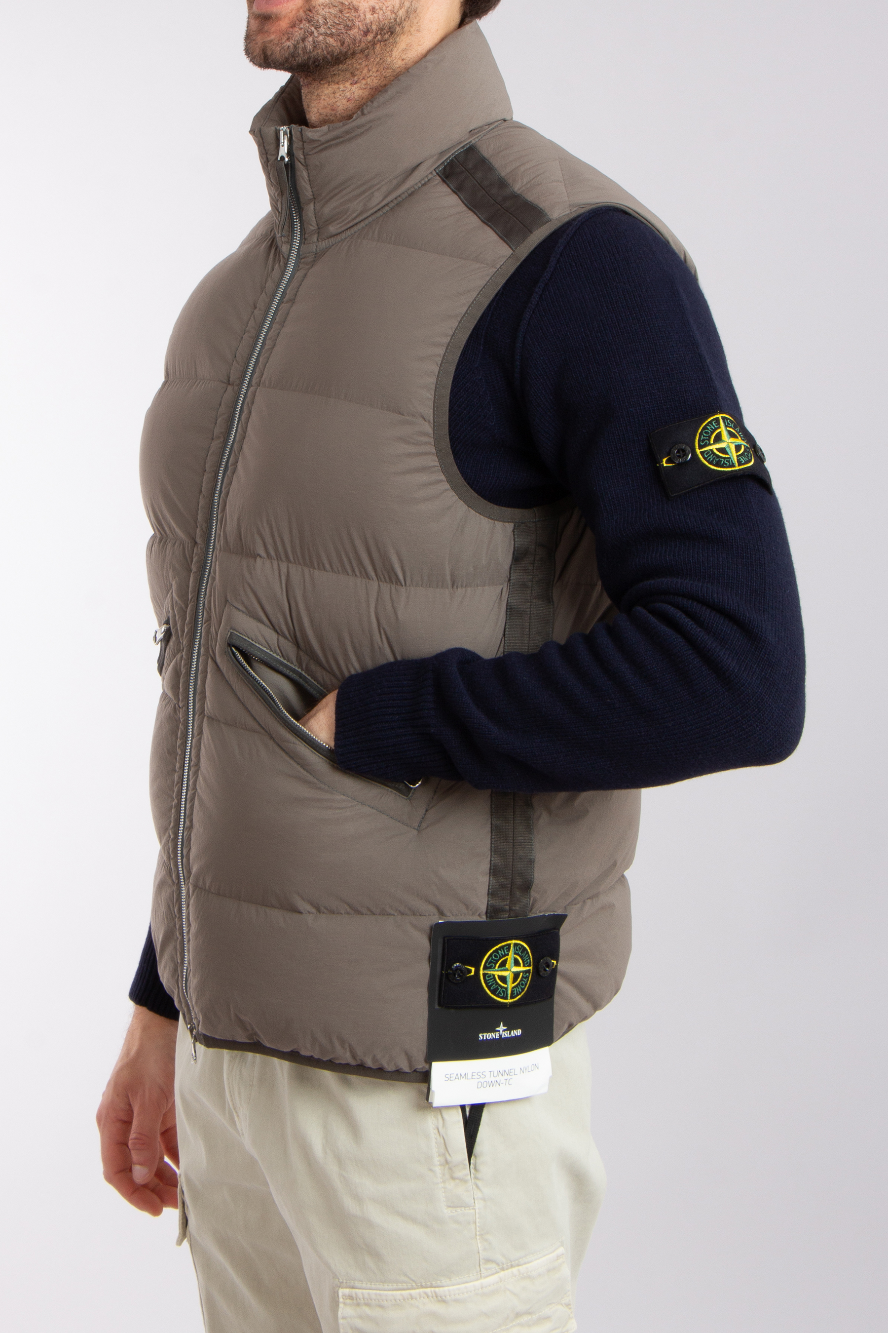 STONE ISLAND Seamless Tunnel Nylon Down-TC Vest