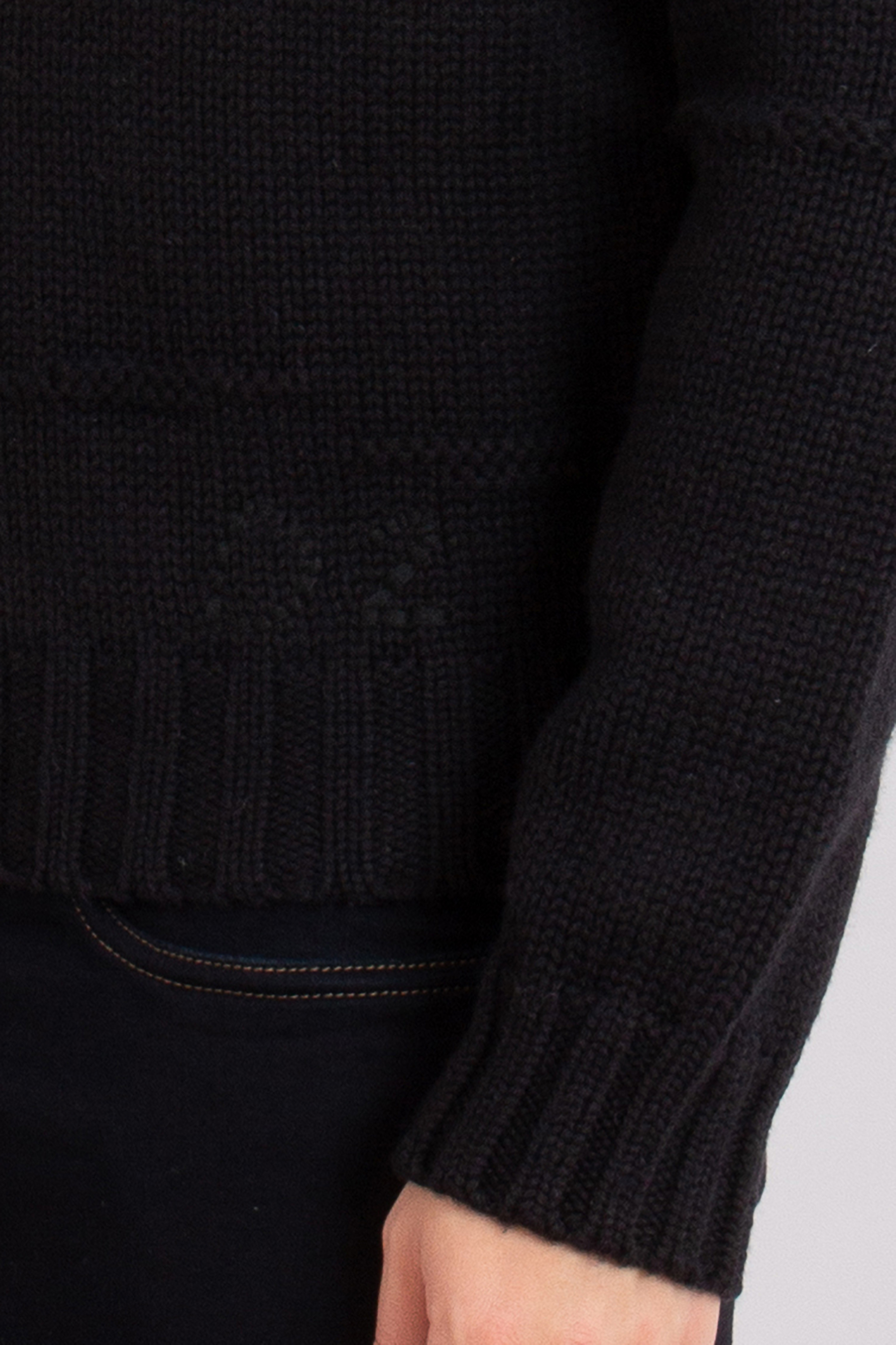 DSQUARED2 Structured Wool Knit Sweater