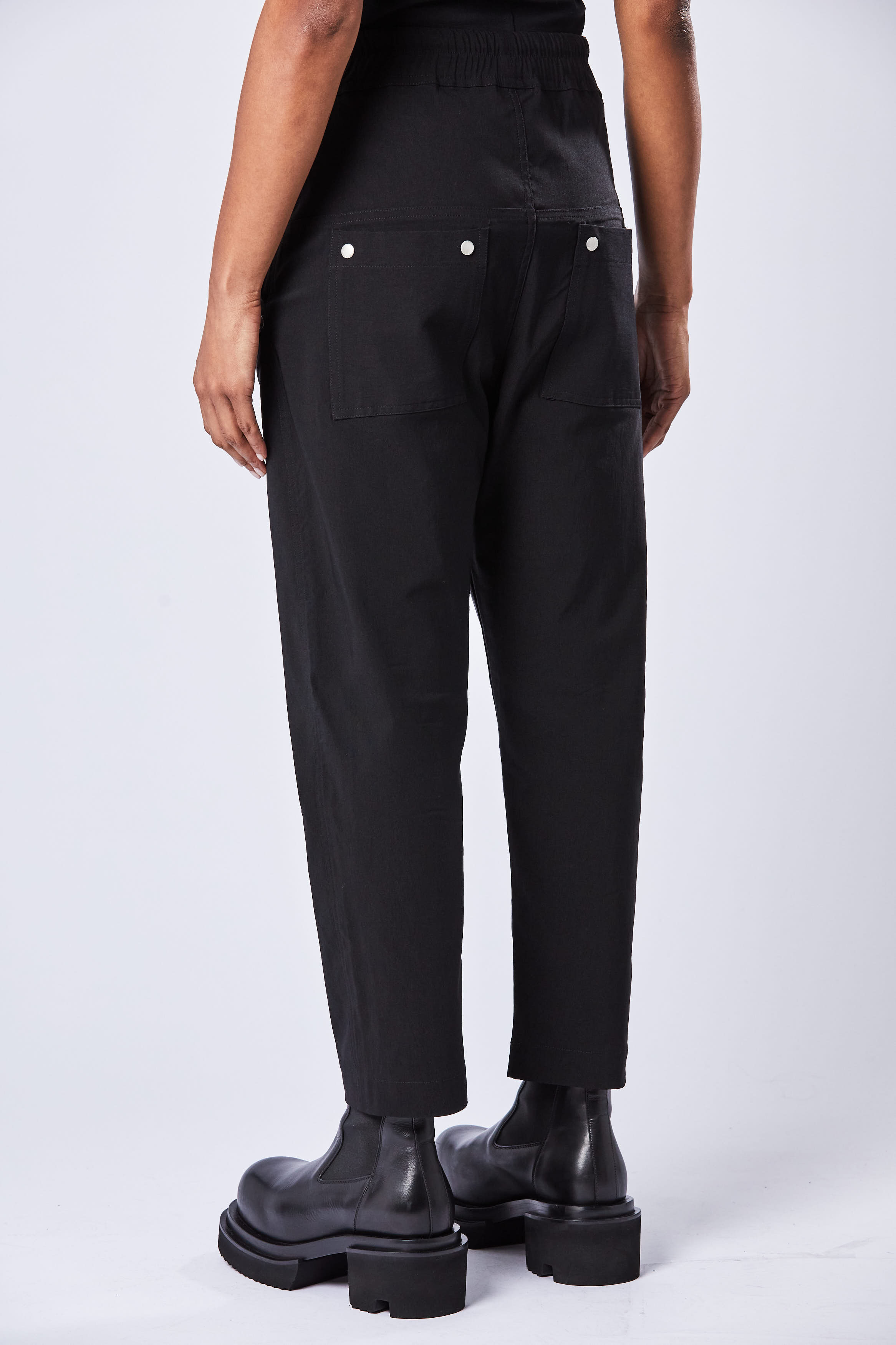 THOM KROM Dropped Crotch Stretch Fabric Pants 