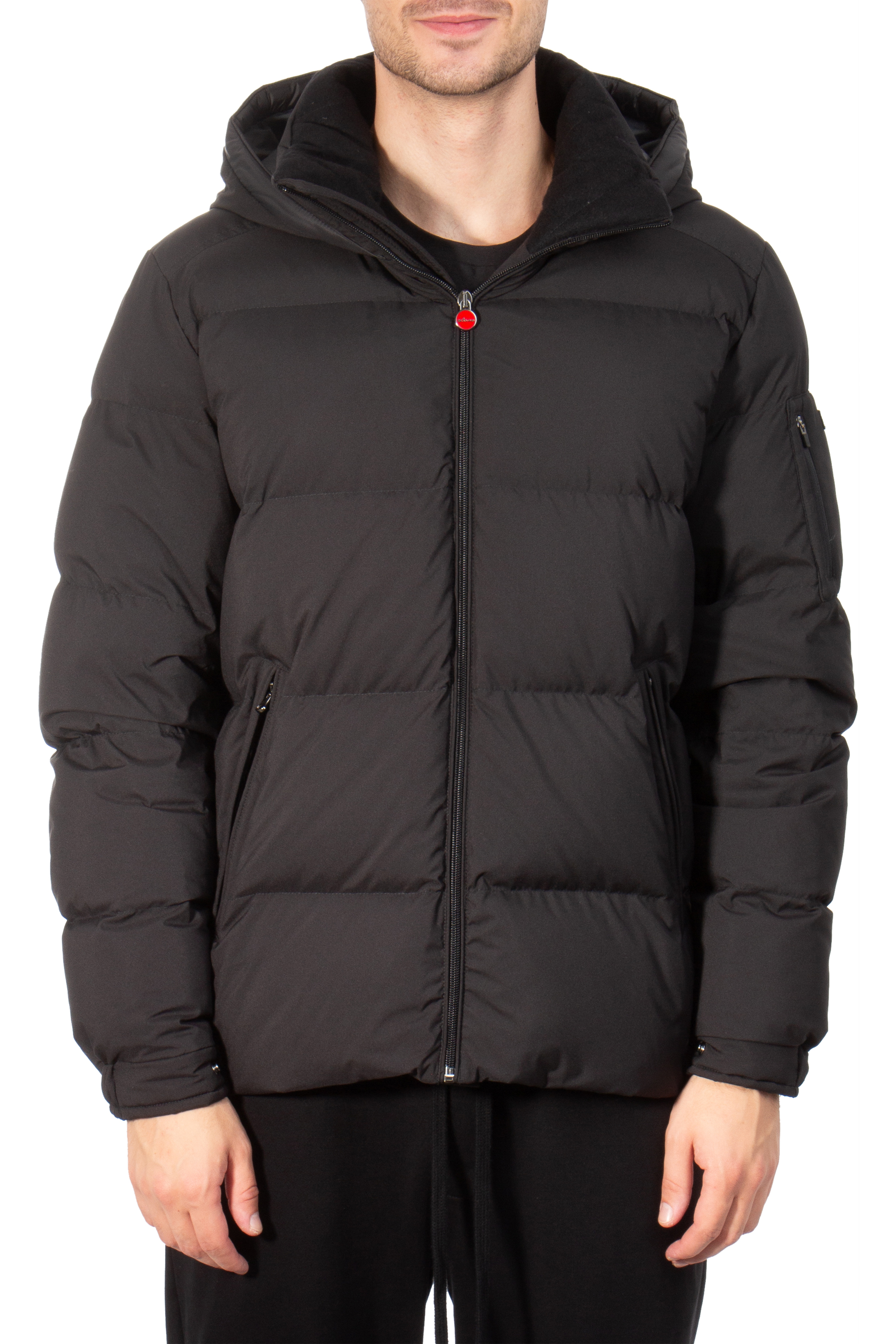 KITON Hooded Econylon Down Jacket