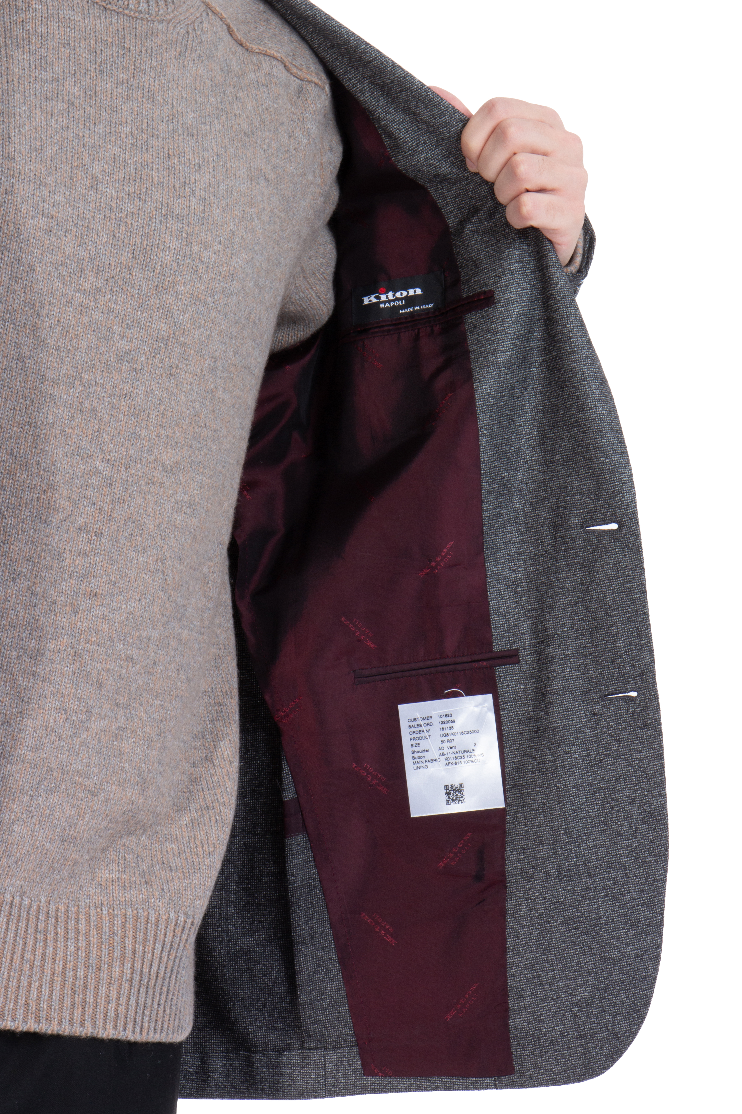 KITON Lightweight Cashmere Jacket