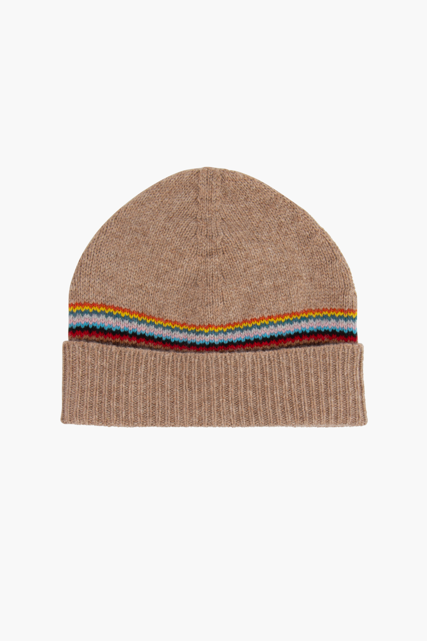 PAUL SMITH 'Signature Stripe' Block Lambswool Beanie