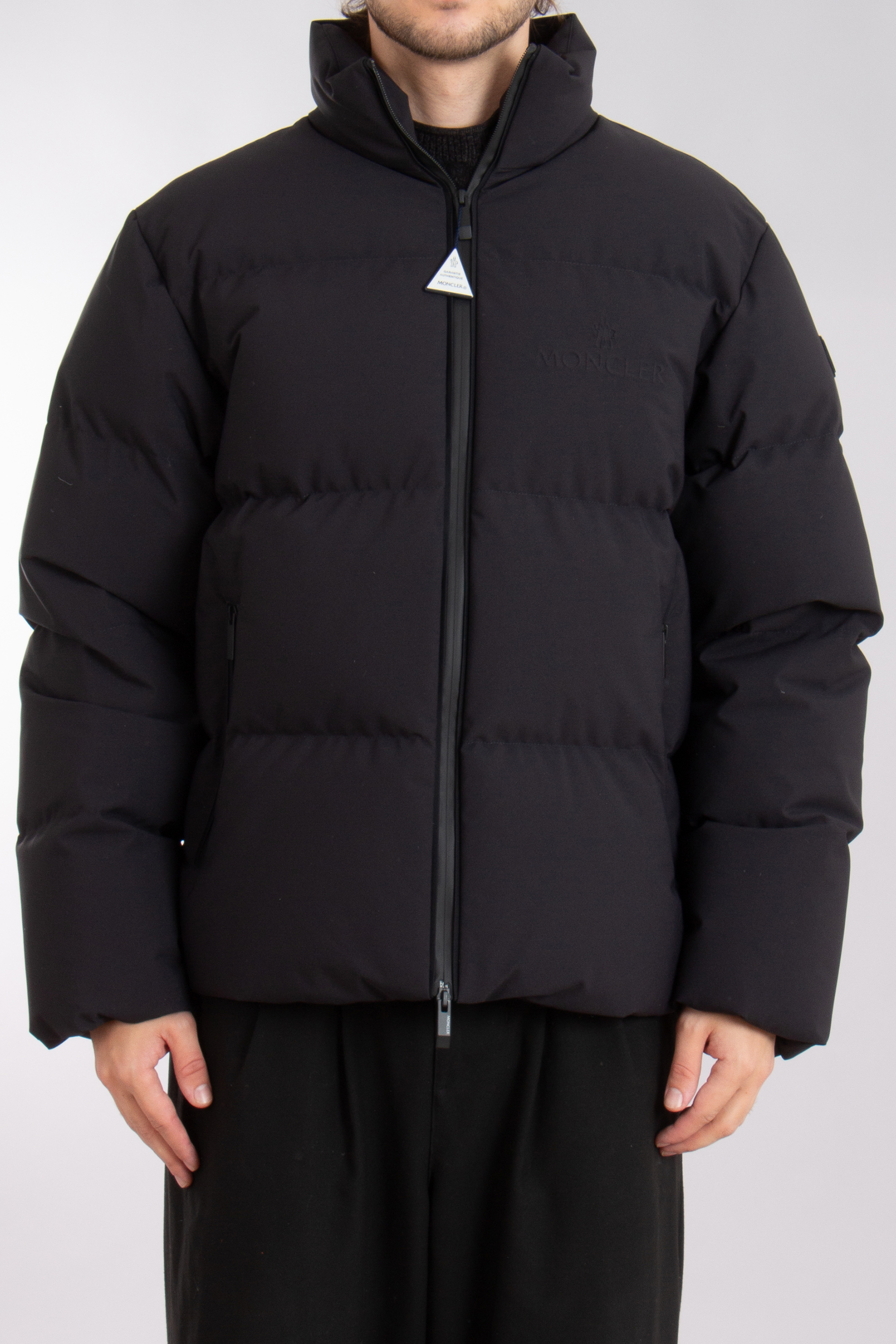 MONCLER Misonet Two-Layer Technical Fabric Down Jacket