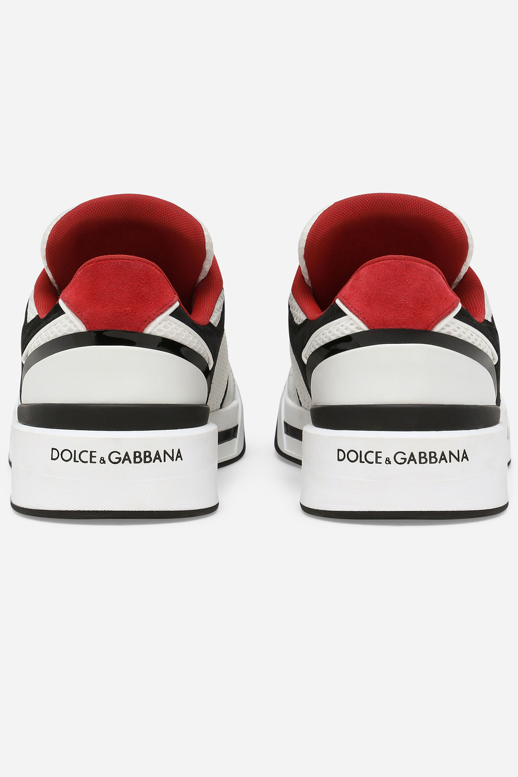 DOLCE & GABBANA Mix Materials Sneakers New Roma