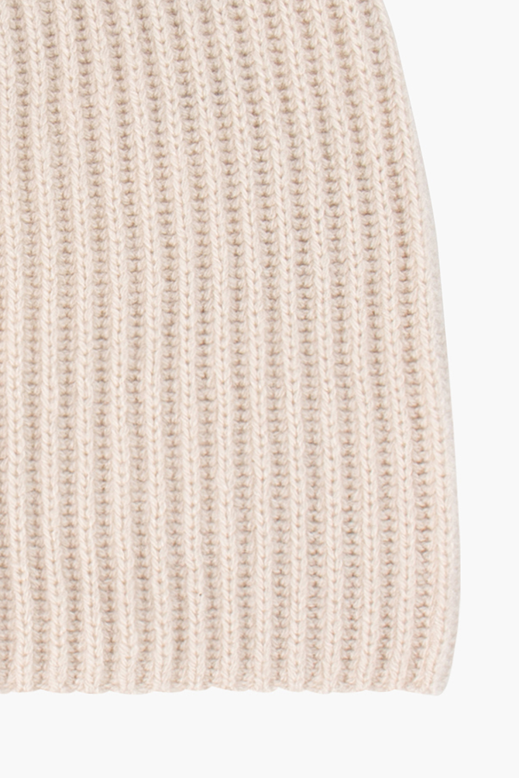 ALLUDE Ribbed Cashmere Beanie