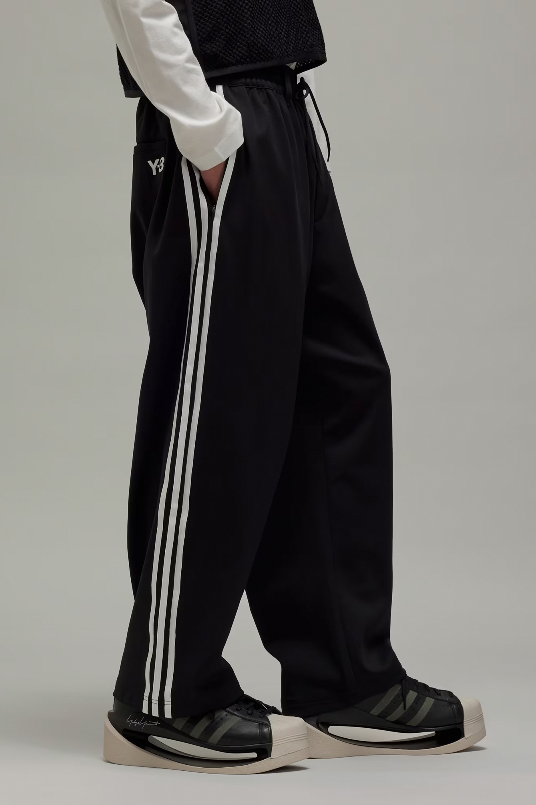 Y-3 3-Stripes Nylon Track Pants