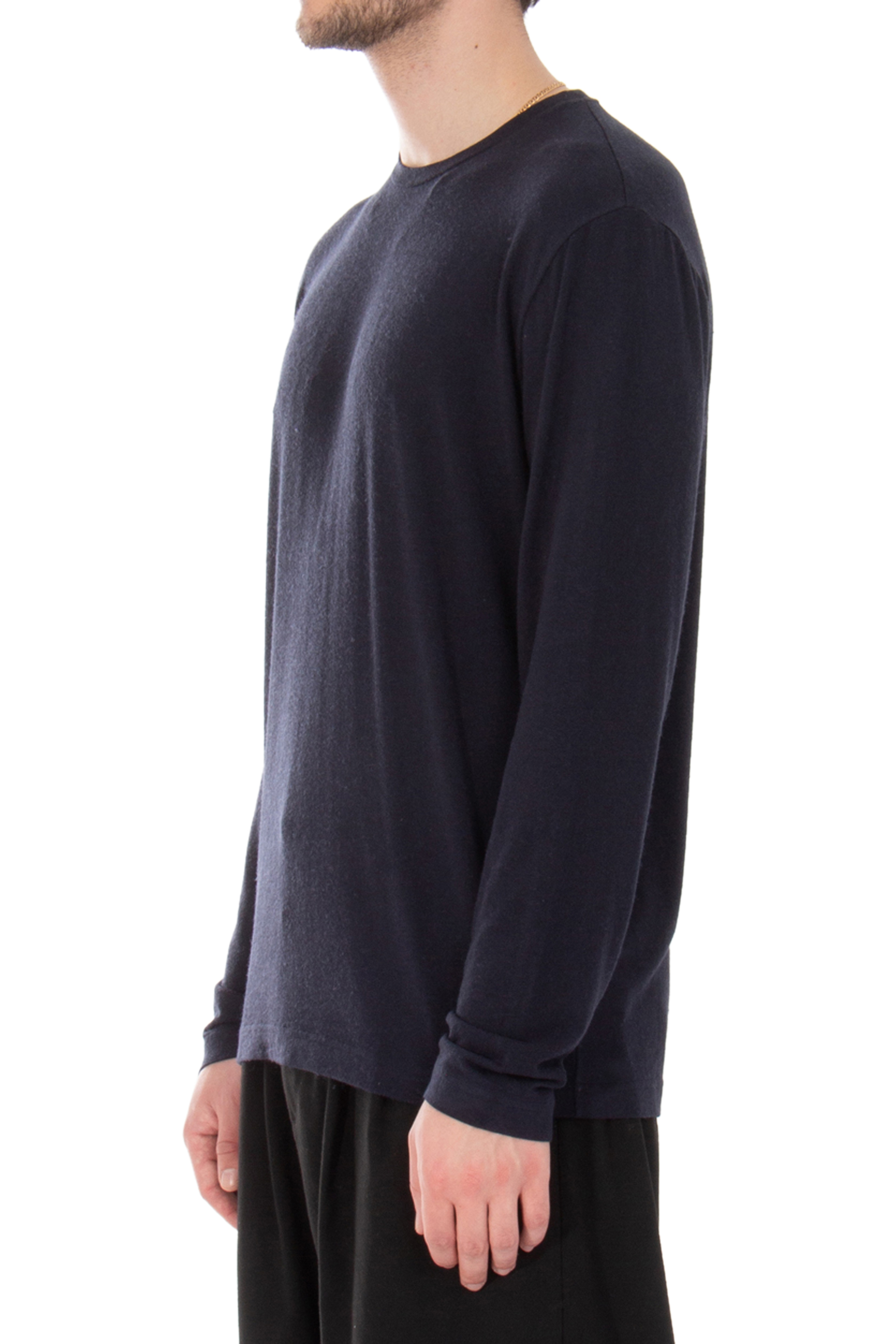 STEFAN BRANDT Modal-Cashmere Stretch Long Sleeve T-Shirt Enno