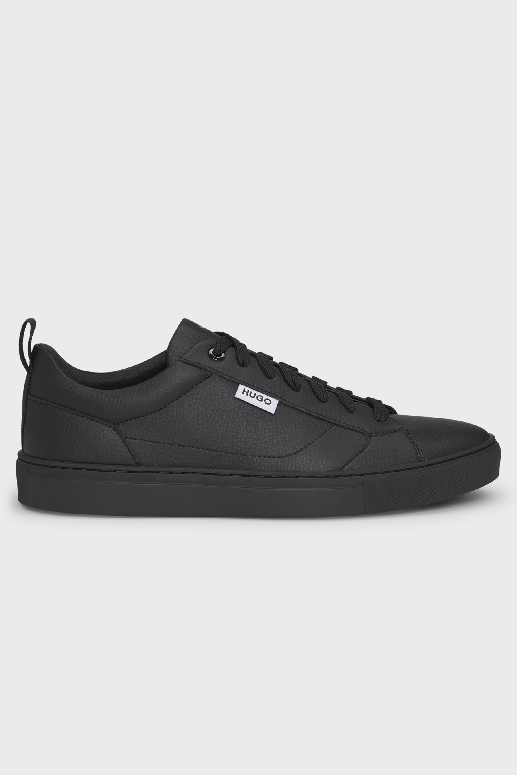 HUGO Grained Faux Leather Sneakers Morrie