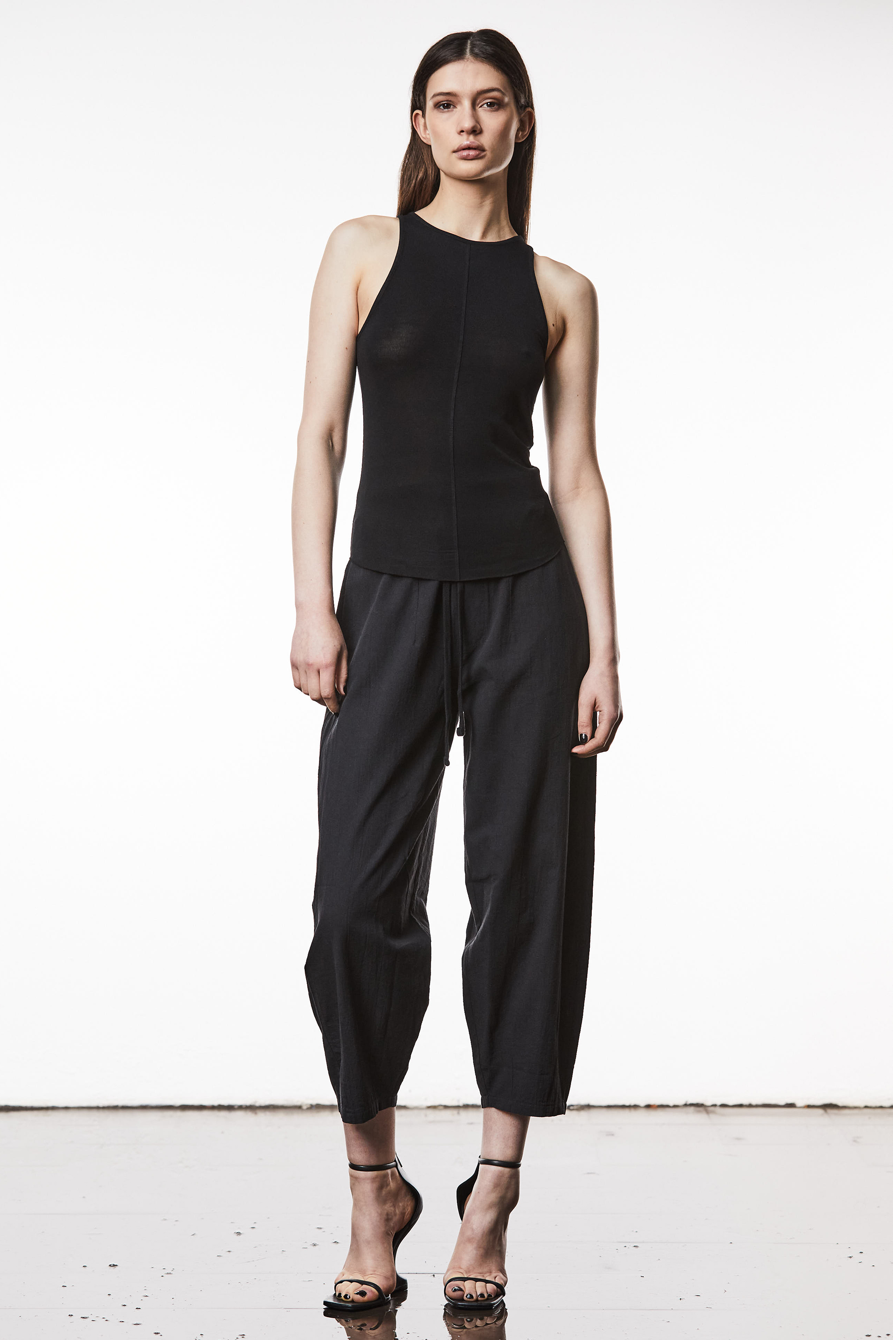 THOM KROM Slim Fit Ultra Light Stretch Viscose Tank Top