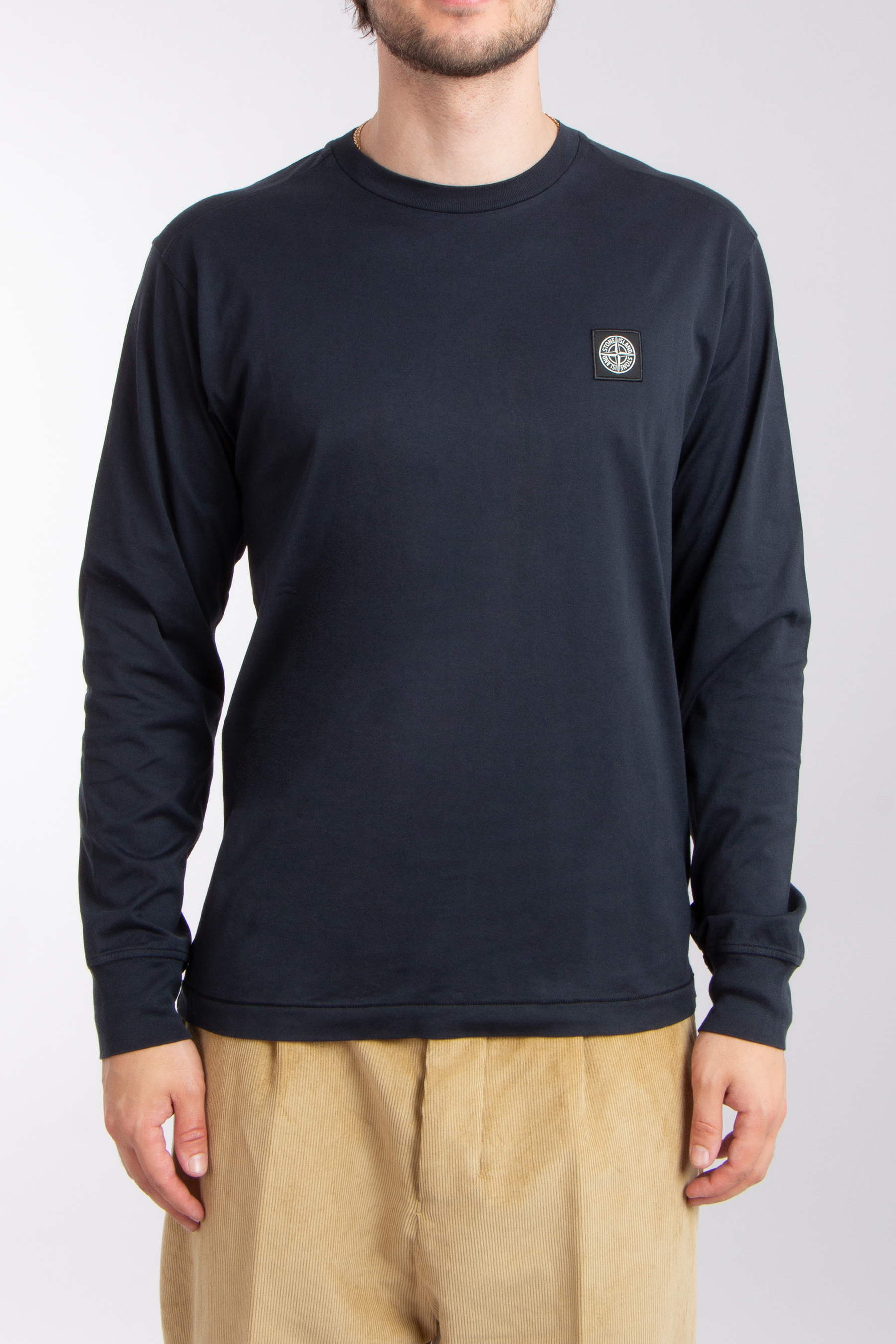 STONE ISLAND Cotton Jersey Longsleeve T-Shirt