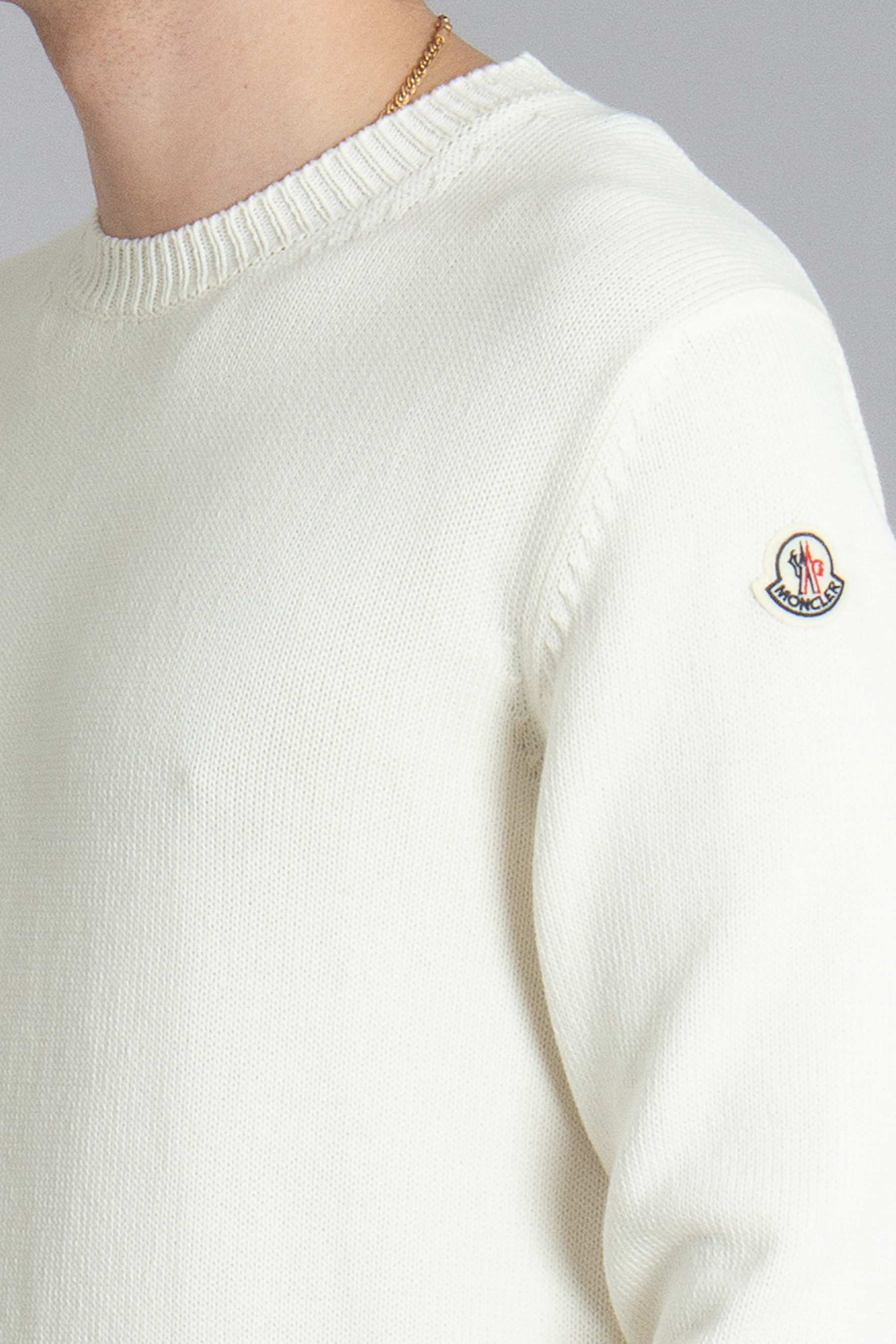 MONCLER Regular Fit Cotton Sweater