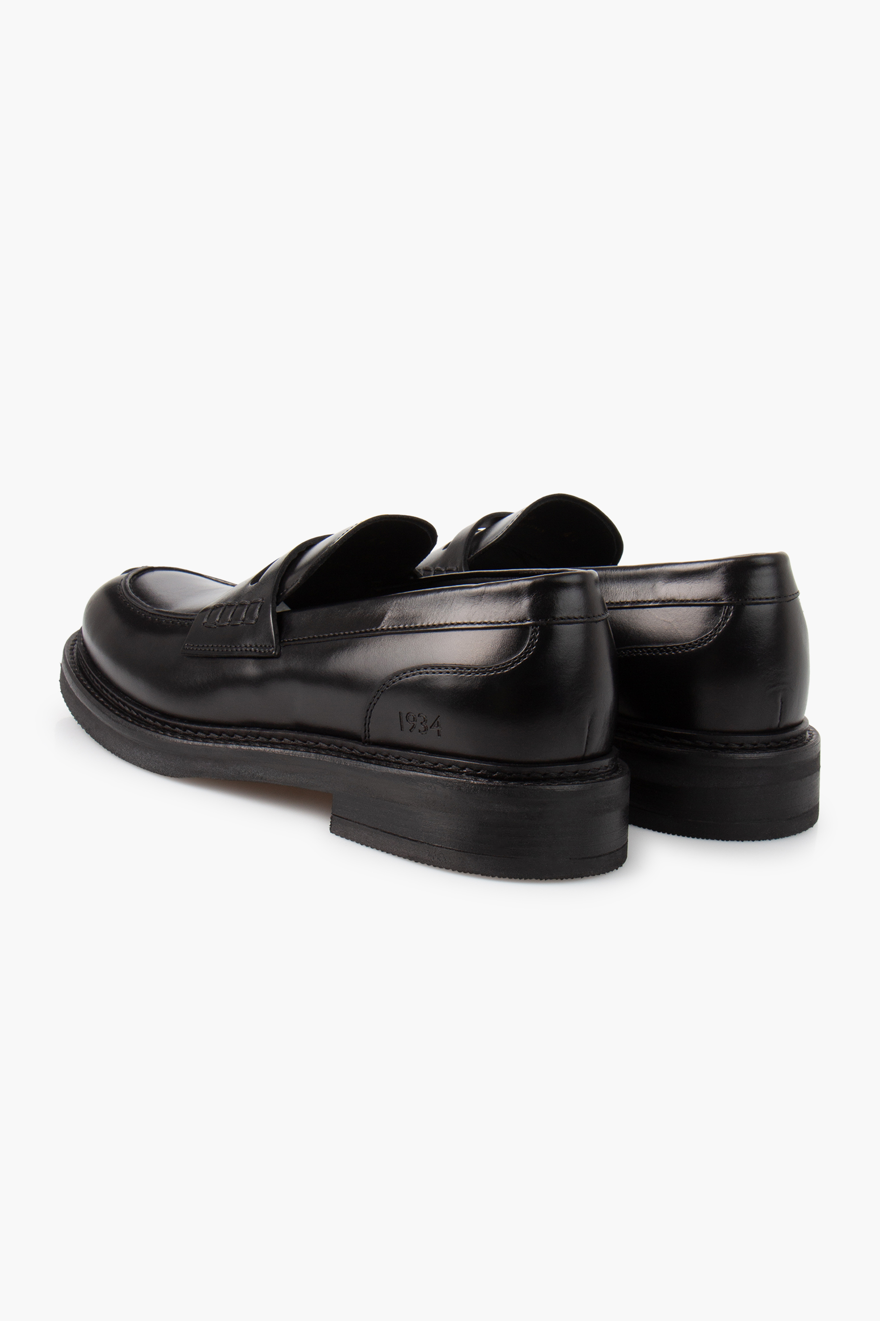 CANALI Smooth Calfskin Penny Loafers