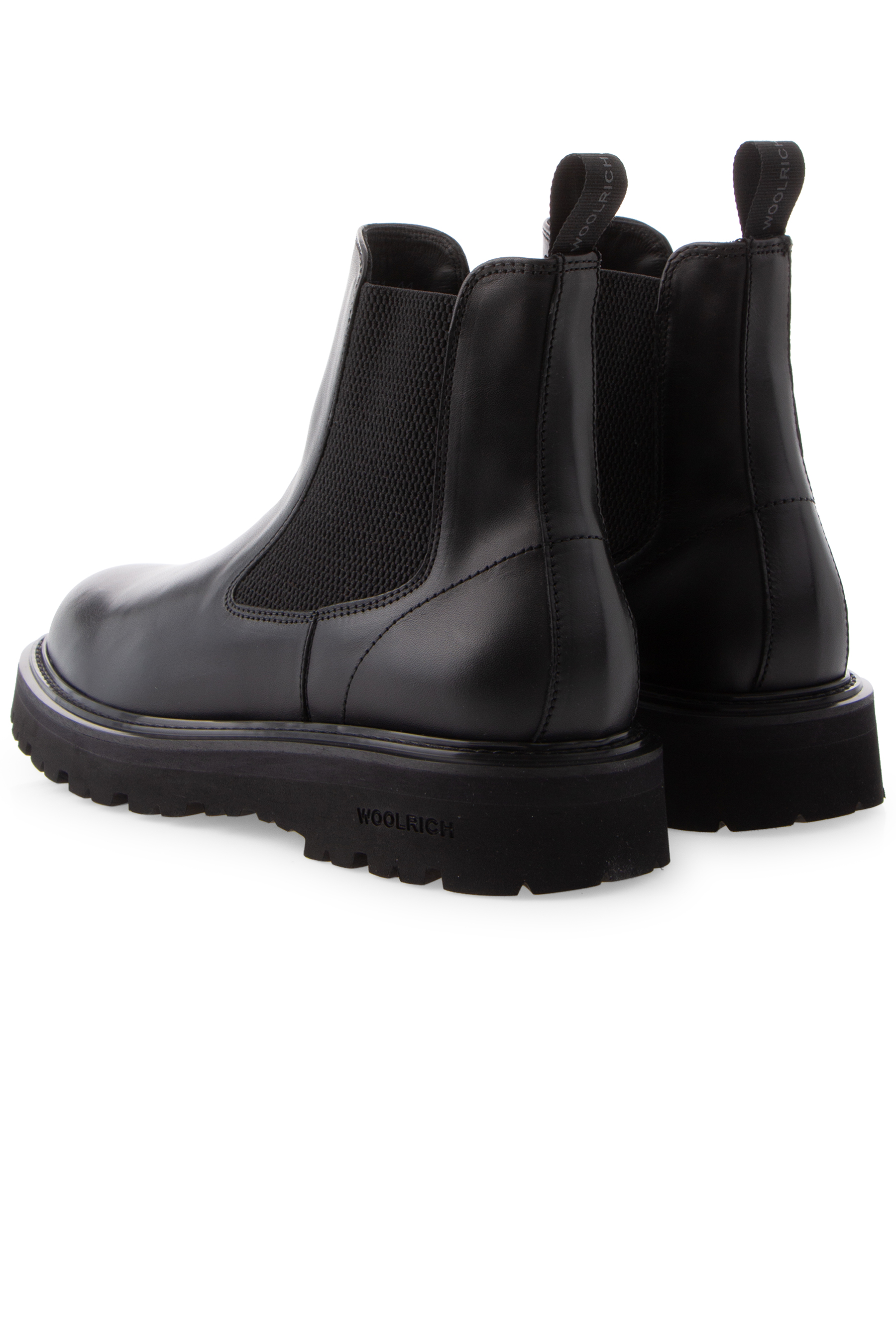 WOOLRICH Leather Chelsea Boots New City