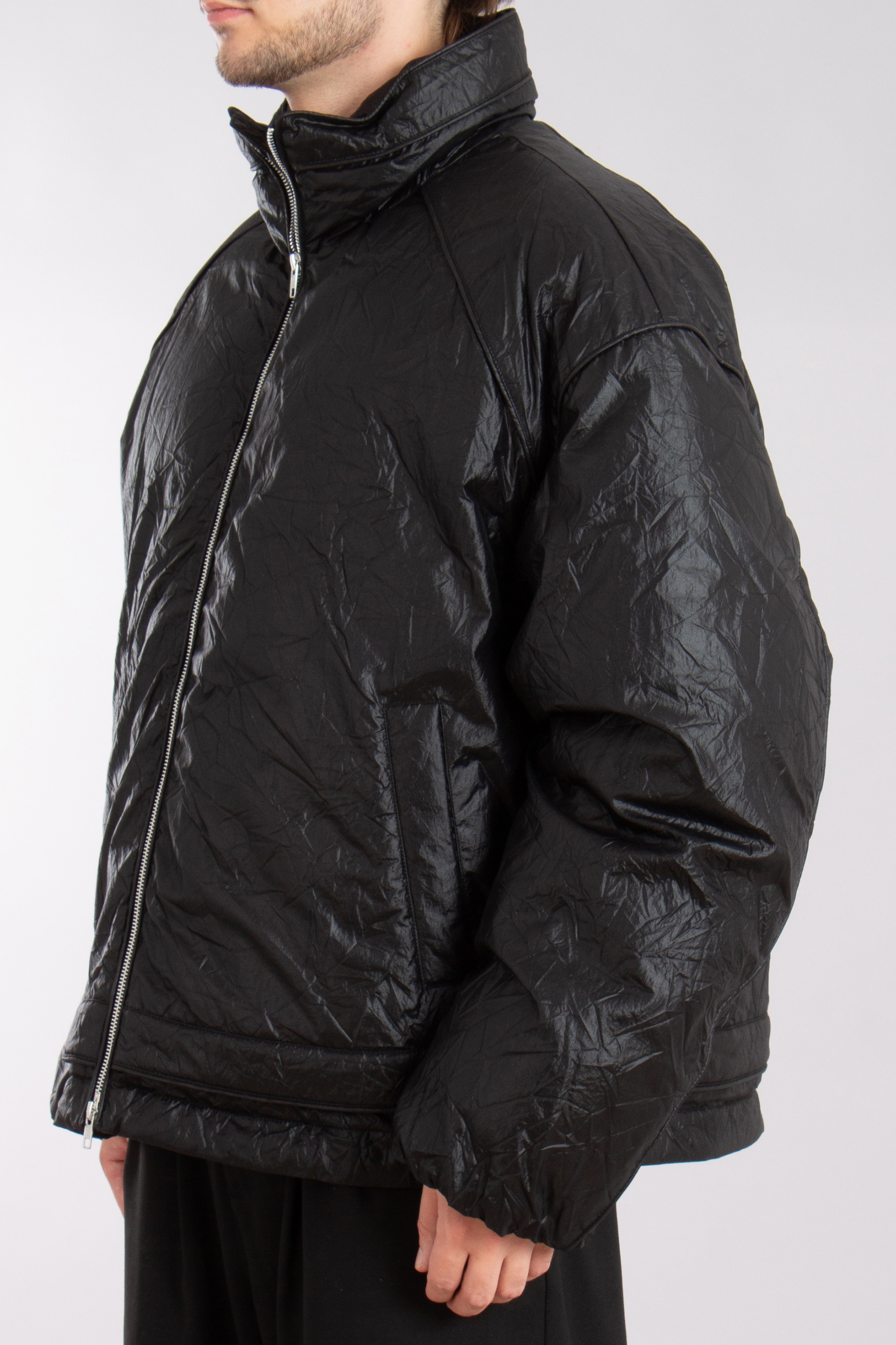 JUUN.J Crinkle Nylon Down Jacket