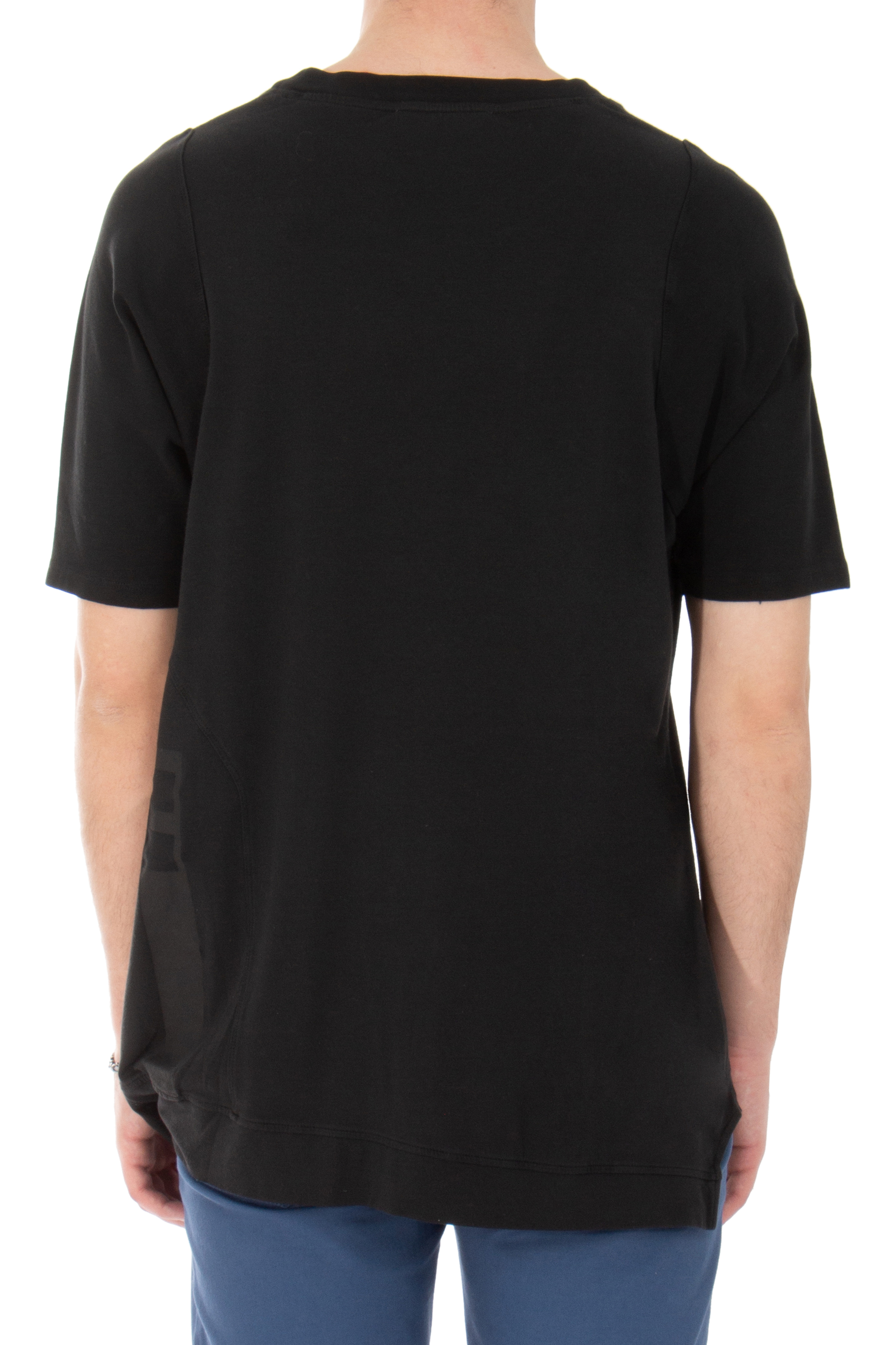 RE:VOLVER ATELIER Collar Cotton-Modal Stretch T-Shirt