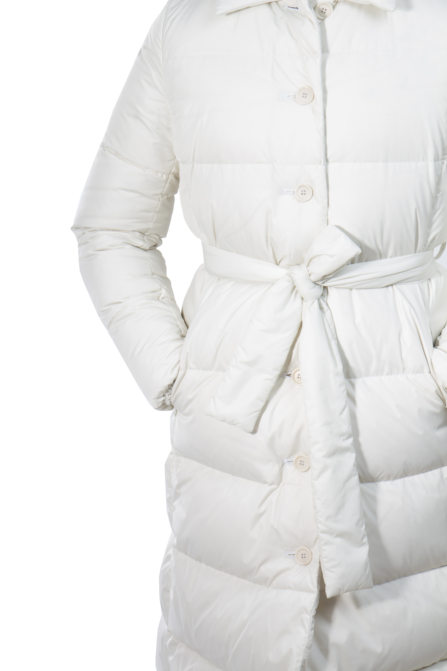 ASPESI Recycled Solid Fine Nylon Down Coat