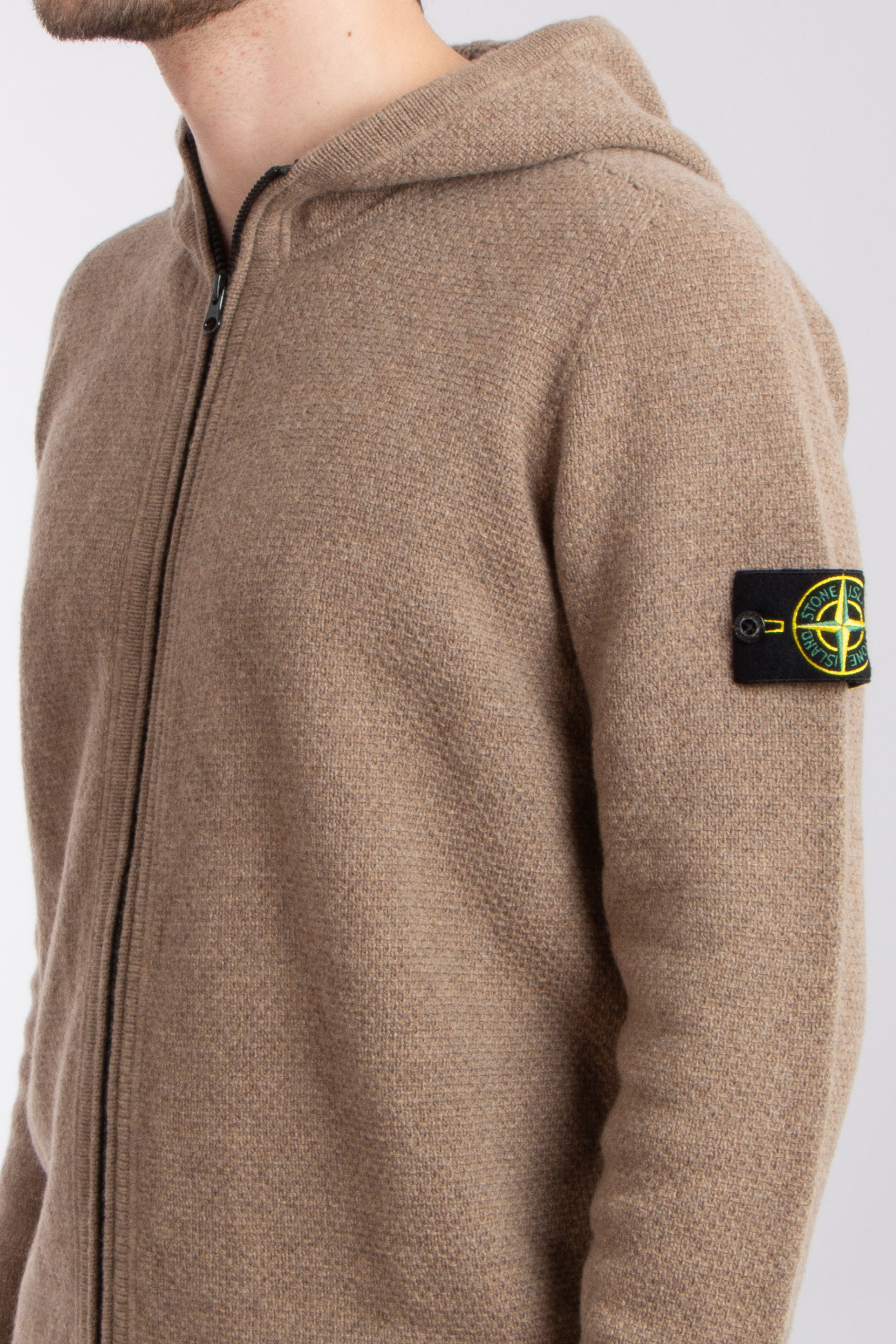 STONE ISLAND Wool Blend Cardigan