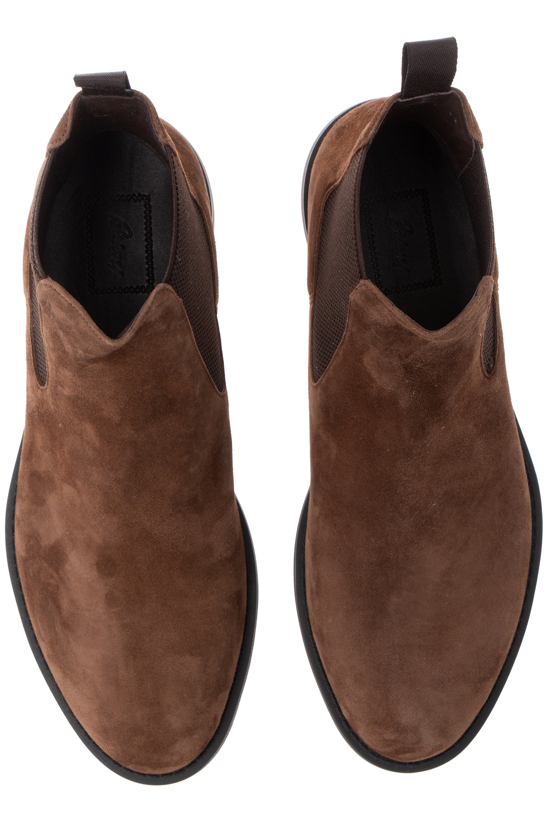 BRIONI Suede Chelsea Boots