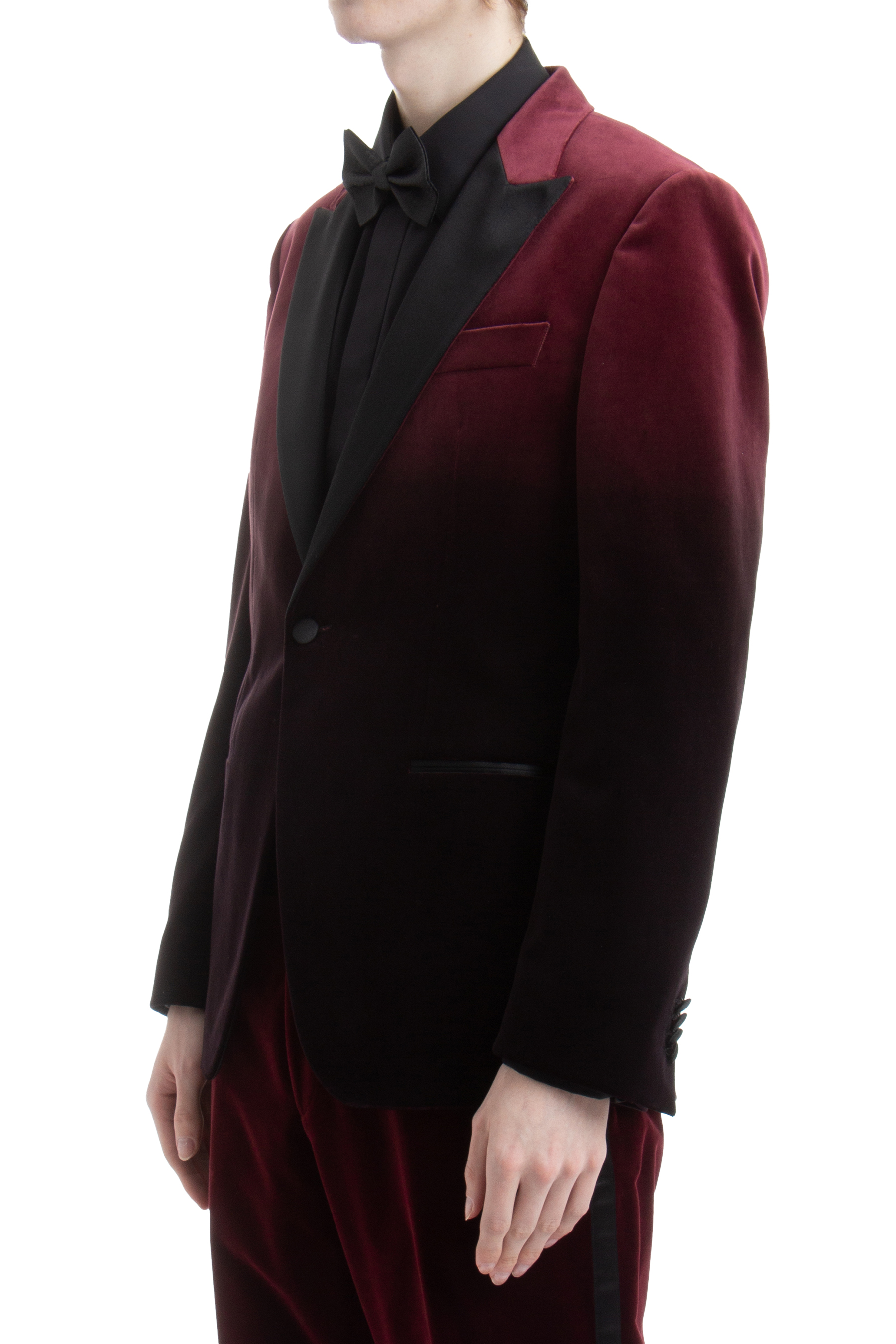 BOSS Cotton Velvet Tuxedo Jacket H-Hutson