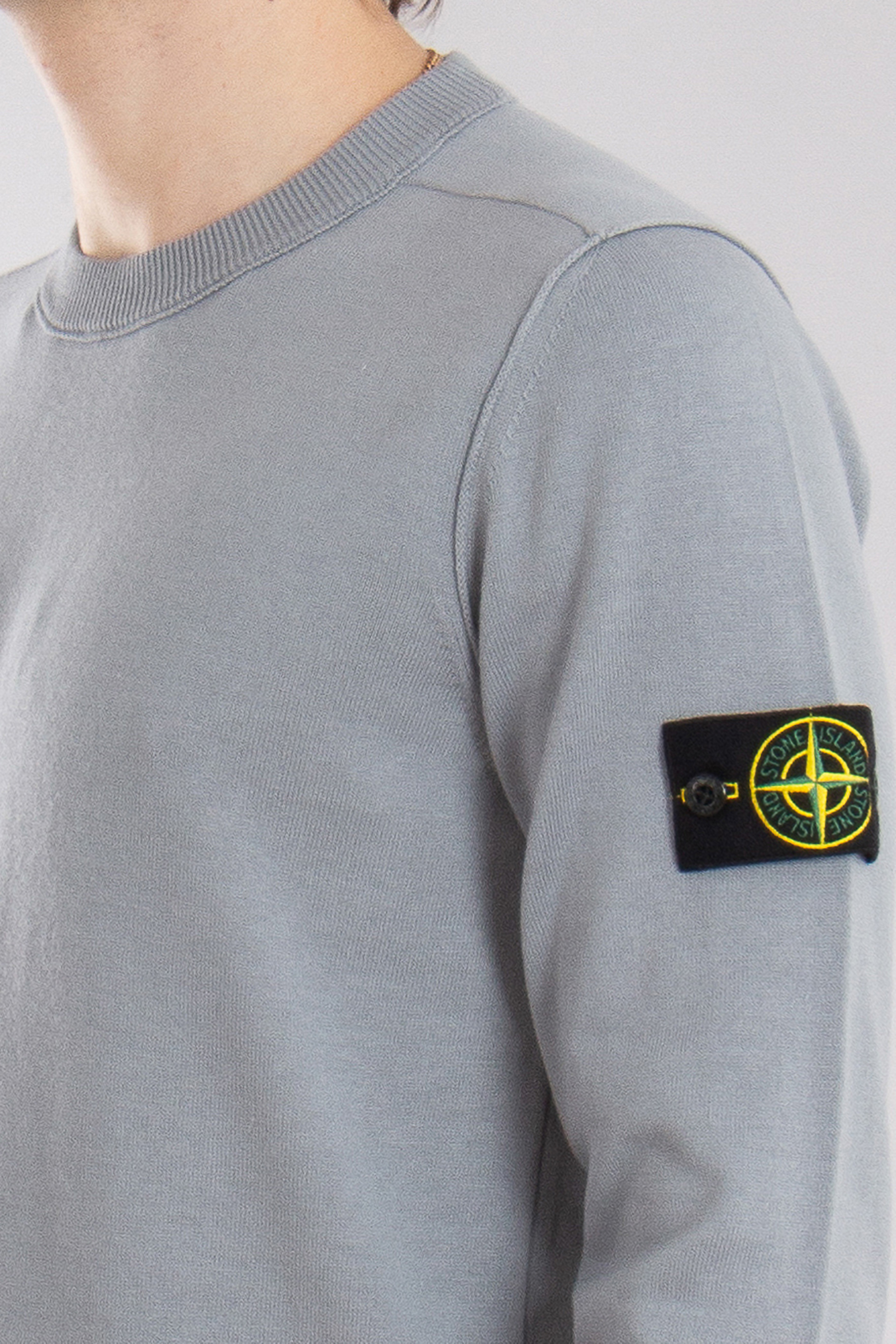 STONE ISLAND Soft Organic Cotton Sweater