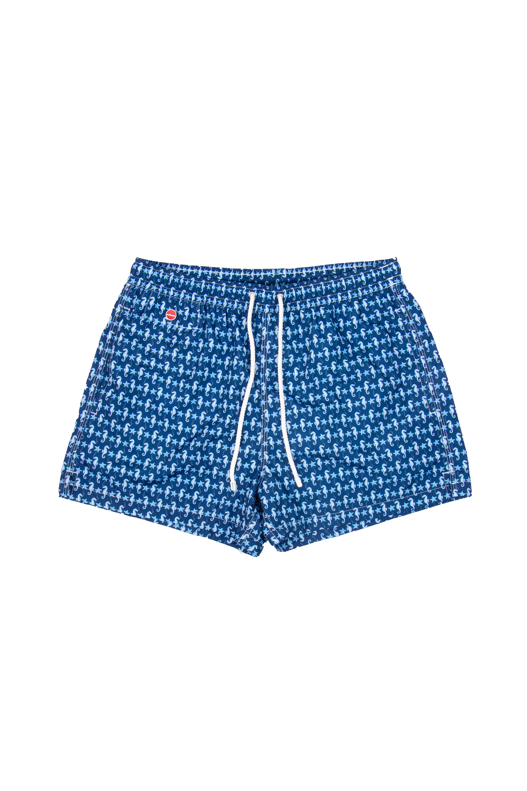 KITON Micro Pattern Swim Shorts