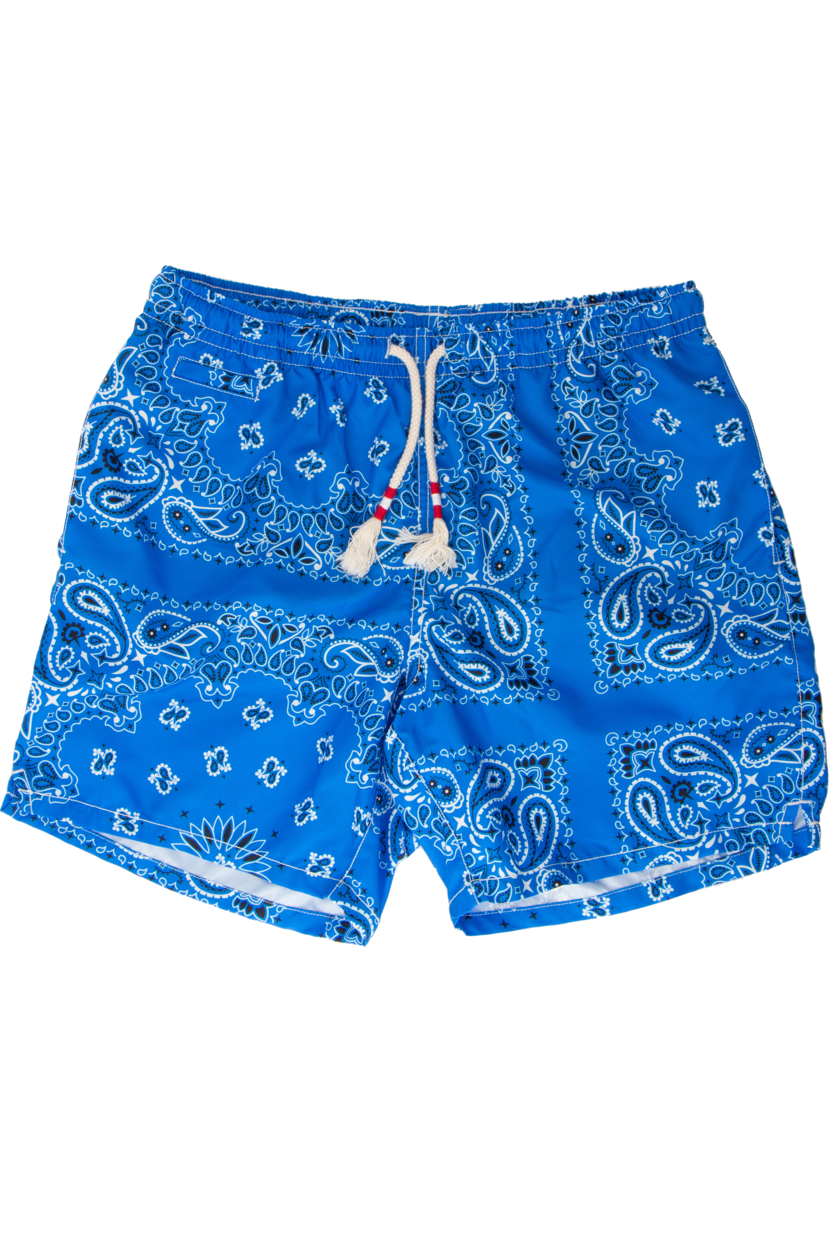 MC 2 SAINT BARTH Bandana Print Swim Shorts Caprese 