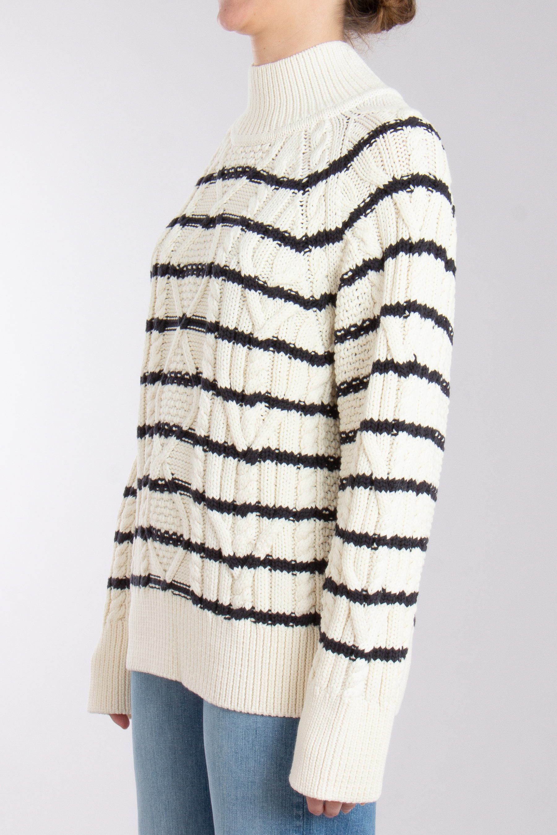 BOSS Cotton-Virgin Wool Knit Sweater Fodela