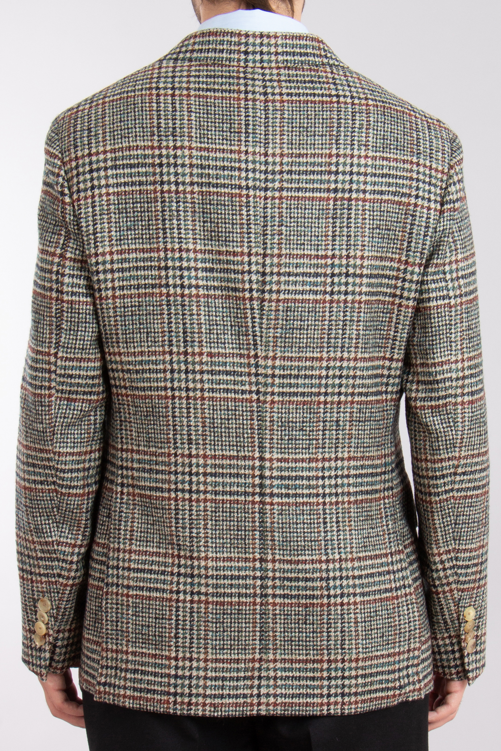 ETRO Checked Alpaca-Wool Blend Jacket