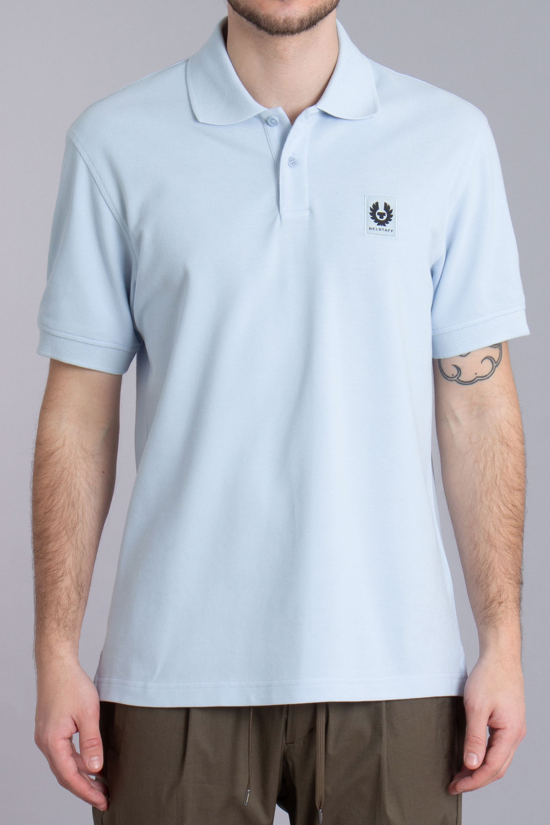 BELSTAFF Regular Fit Cotton Piqué Polo Shirt